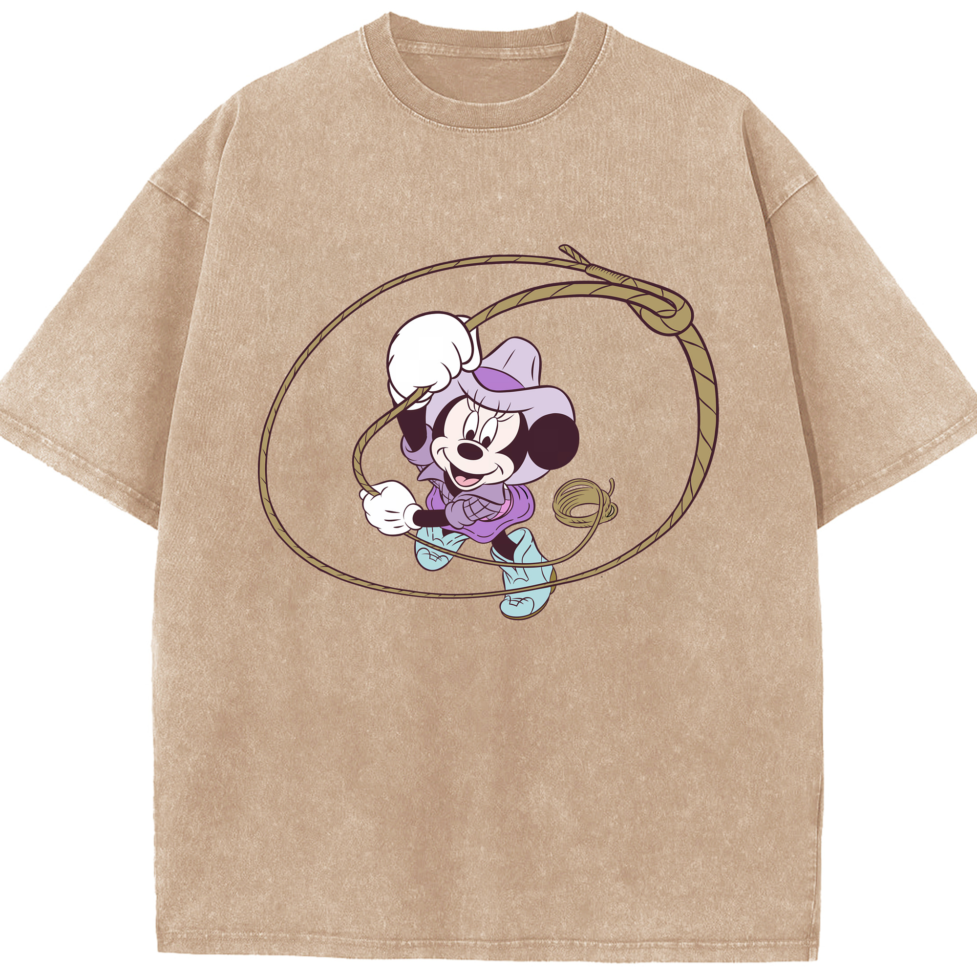 （画像用） ミッキーマウス Mickey Mouse 綿100% ヴィンテージ風 半袖Tシャツ（フロントプリント）