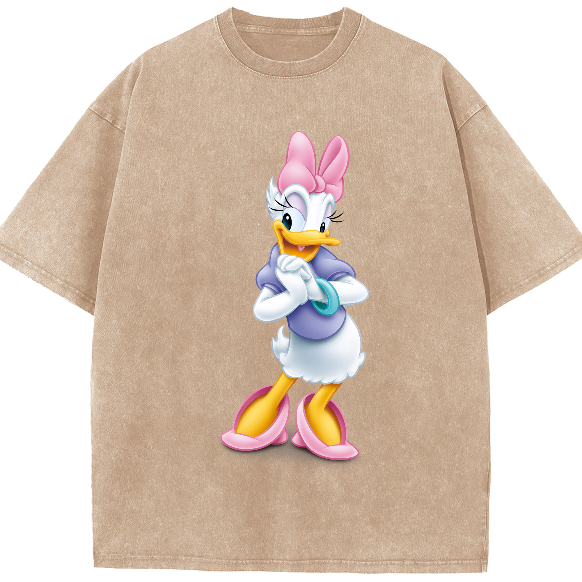 （画像用） ミッキーマウス Mickey Mouse 綿100% ヴィンテージ風 半袖Tシャツ（フロントプリント）