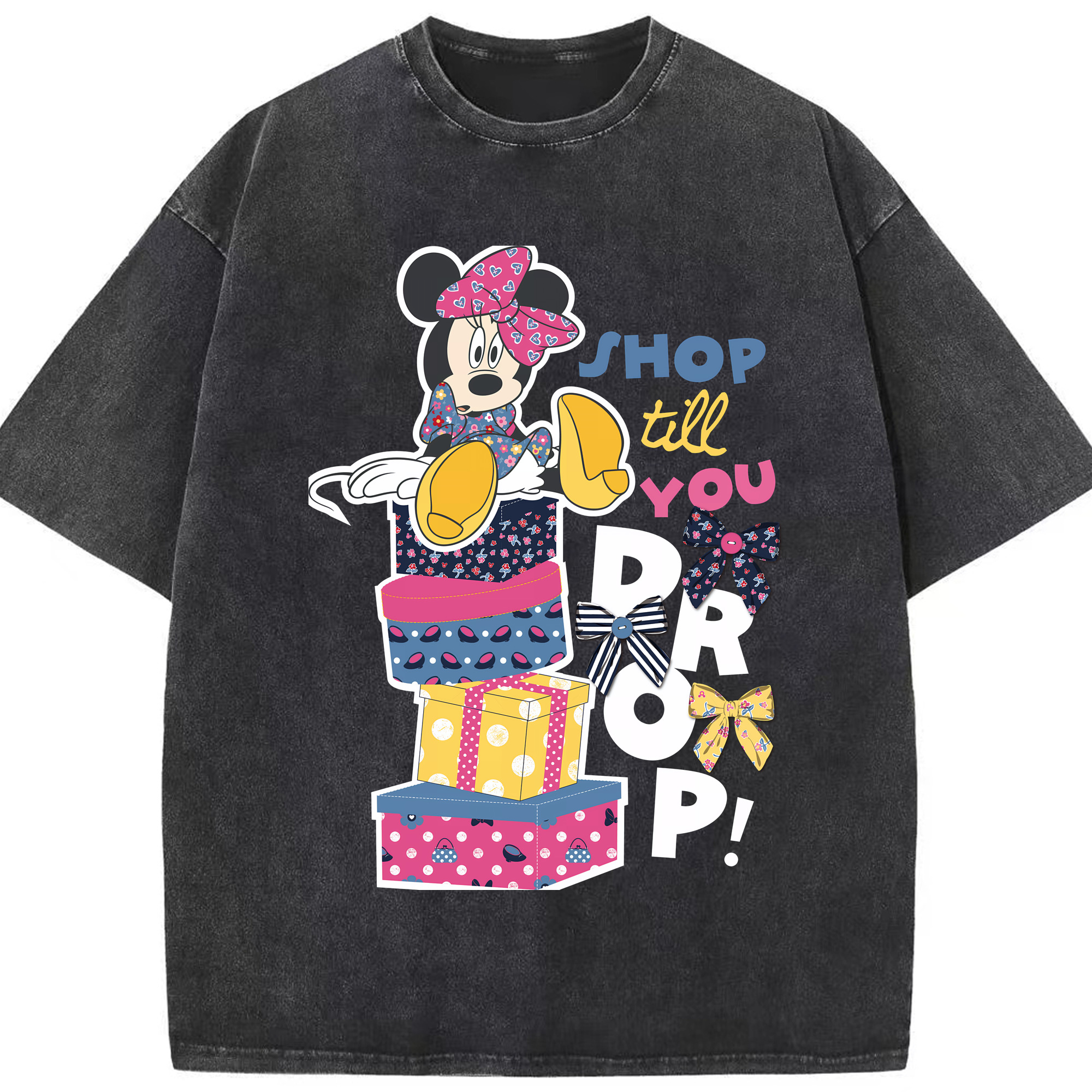 （画像用） ミッキーマウス Mickey Mouse 綿100% ヴィンテージ風 半袖Tシャツ（フロントプリント）