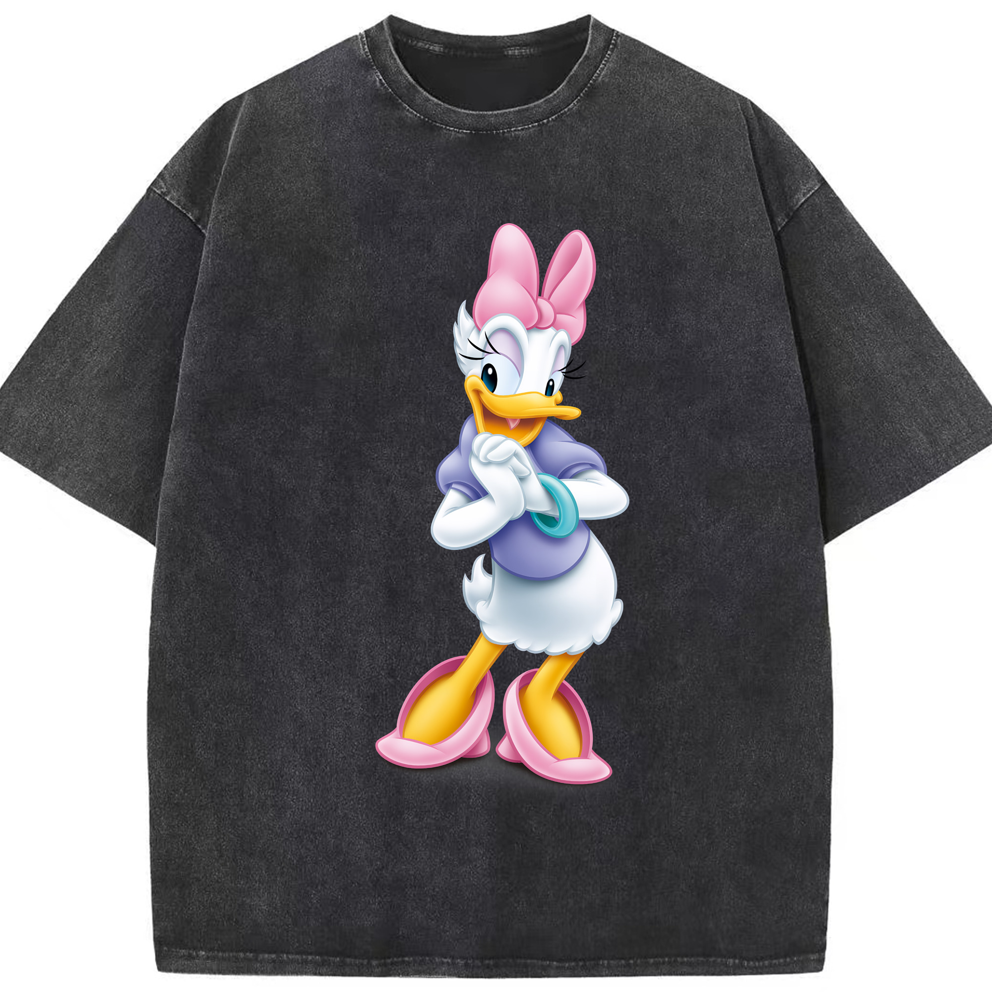 （画像用） ミッキーマウス Mickey Mouse 綿100% ヴィンテージ風 半袖Tシャツ（フロントプリント）