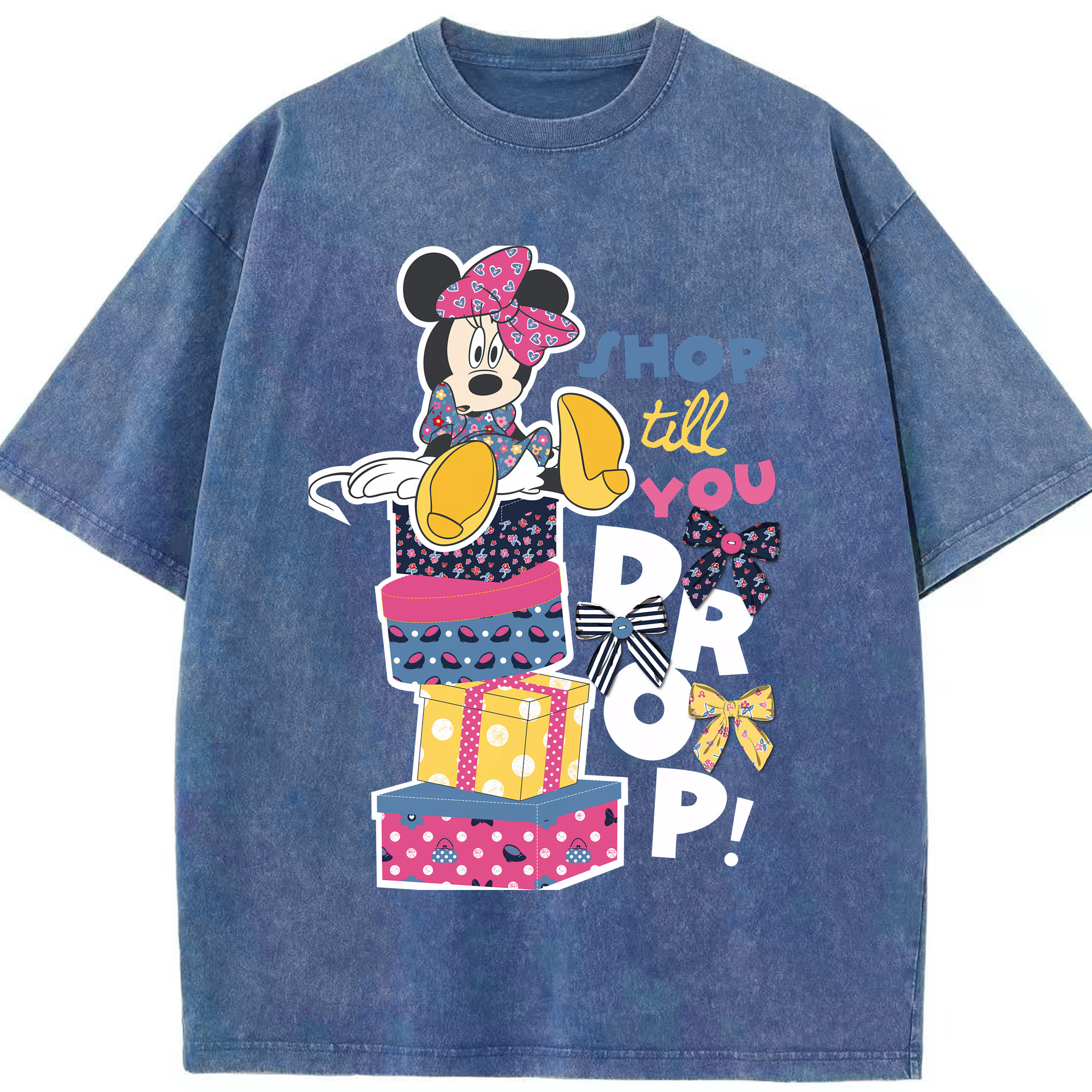 （画像用） ミッキーマウス Mickey Mouse 綿100% ヴィンテージ風 半袖Tシャツ（フロントプリント）