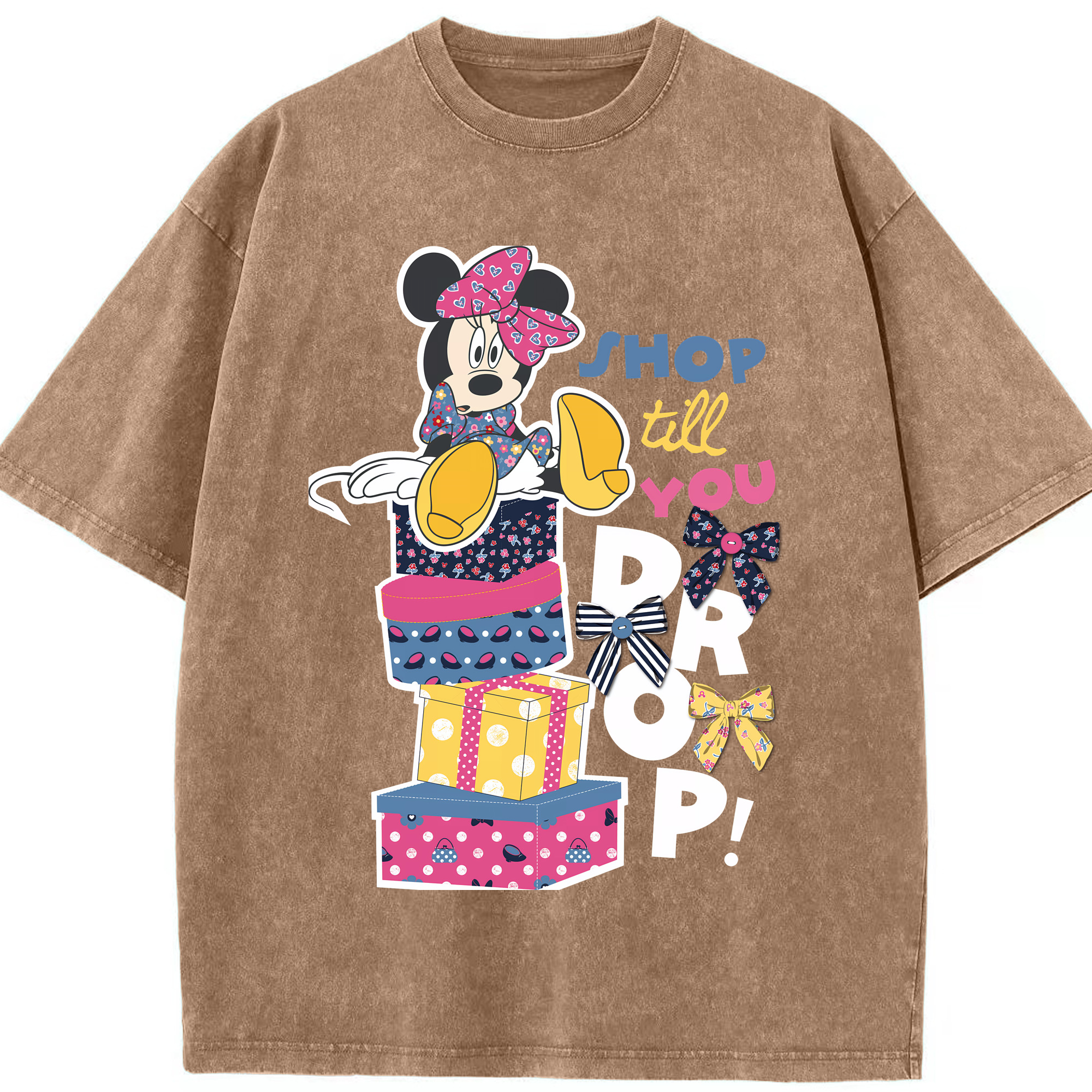 （画像用） ミッキーマウス Mickey Mouse 綿100% ヴィンテージ風 半袖Tシャツ（フロントプリント）