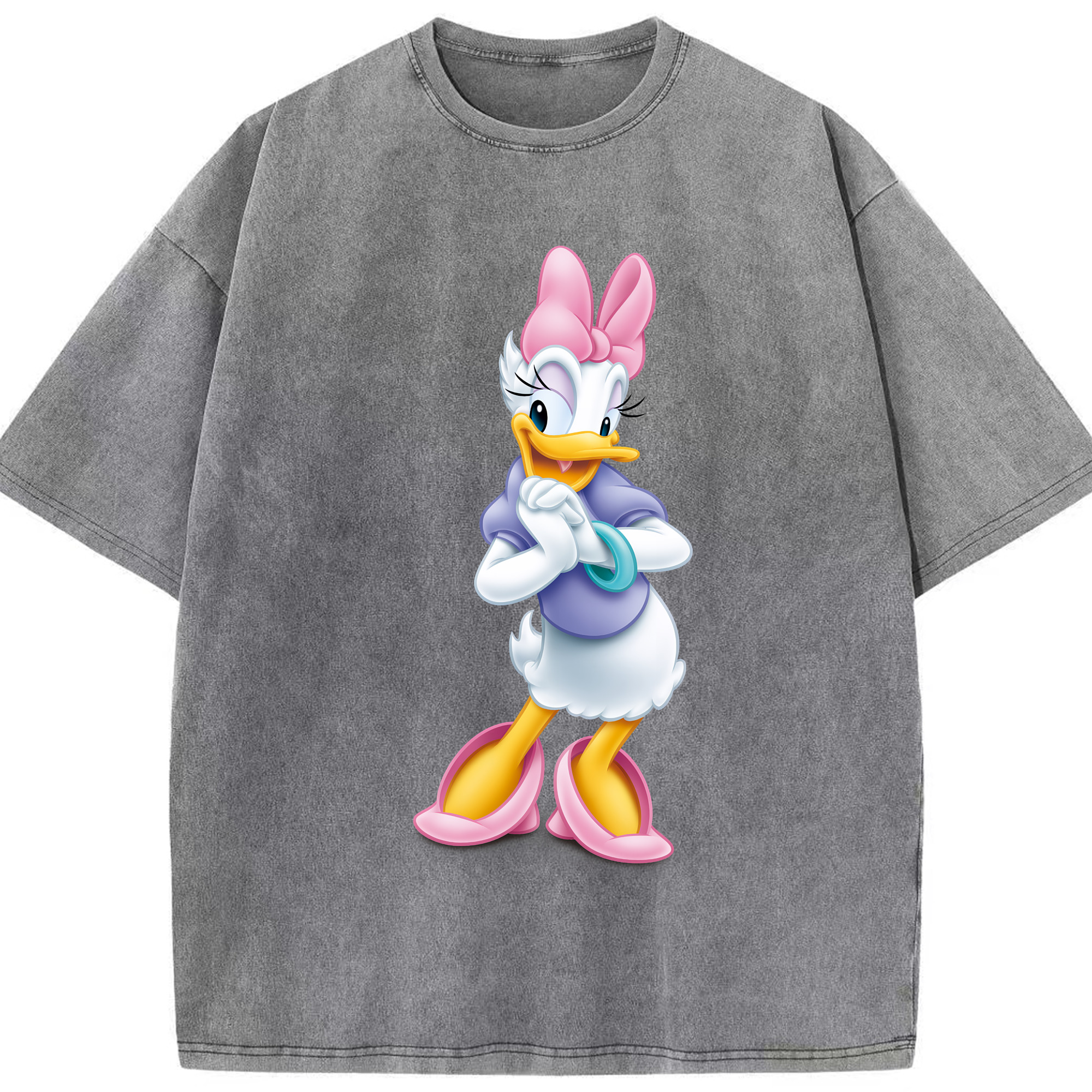 （画像用） ミッキーマウス Mickey Mouse 綿100% ヴィンテージ風 半袖Tシャツ（フロントプリント）