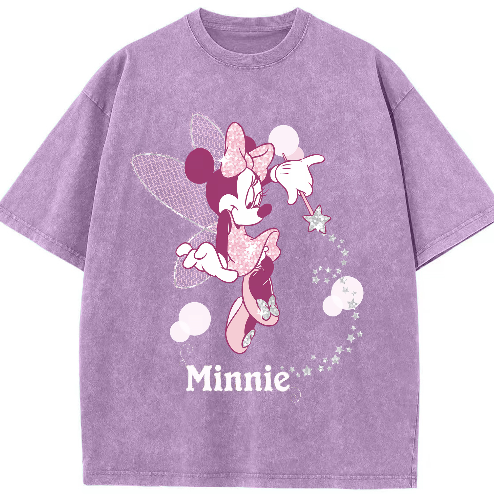 （画像用） ミッキーマウス Mickey Mouse 綿100% ヴィンテージ風 半袖Tシャツ（フロントプリント）