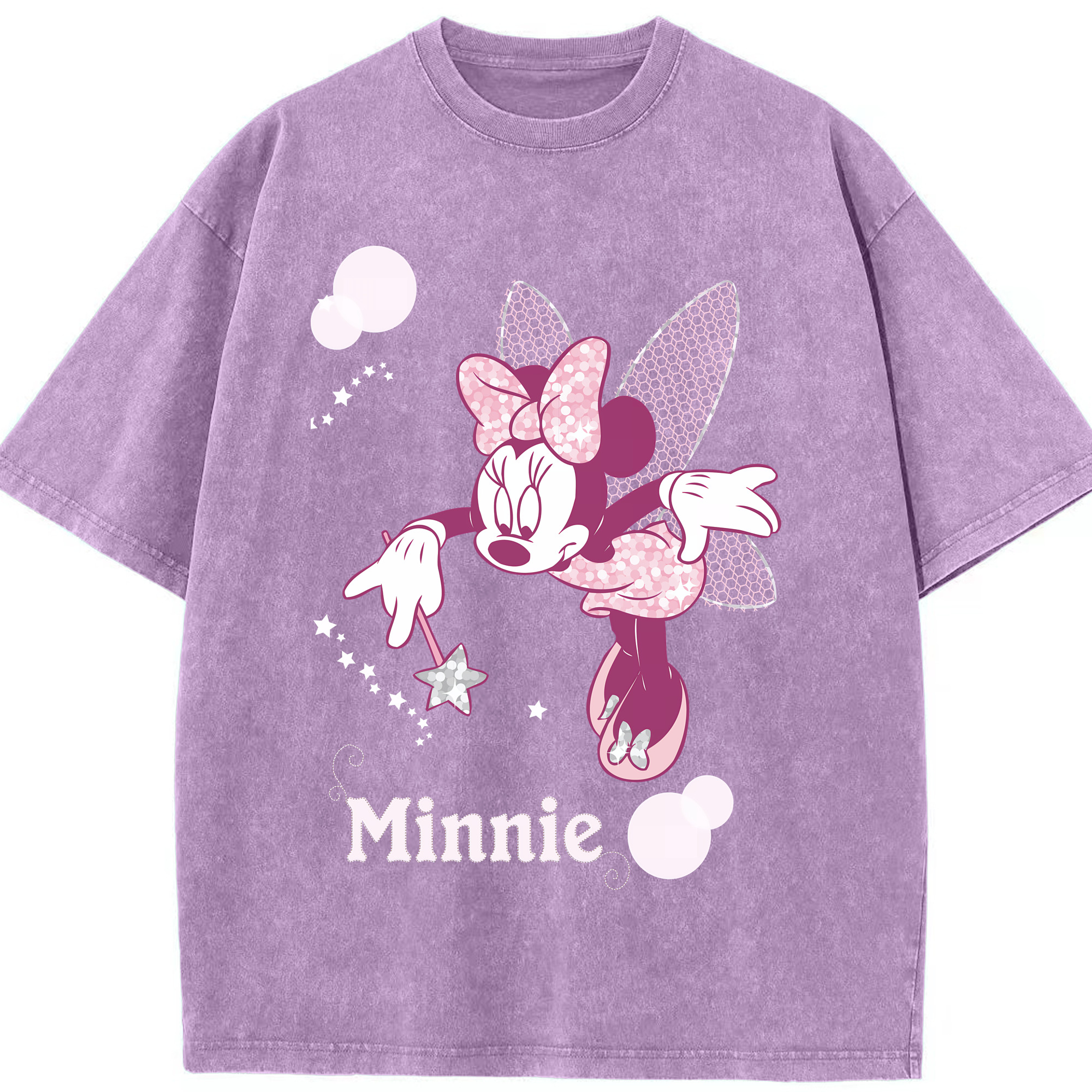 （画像用） ミッキーマウス Mickey Mouse 綿100% ヴィンテージ風 半袖Tシャツ（フロントプリント）