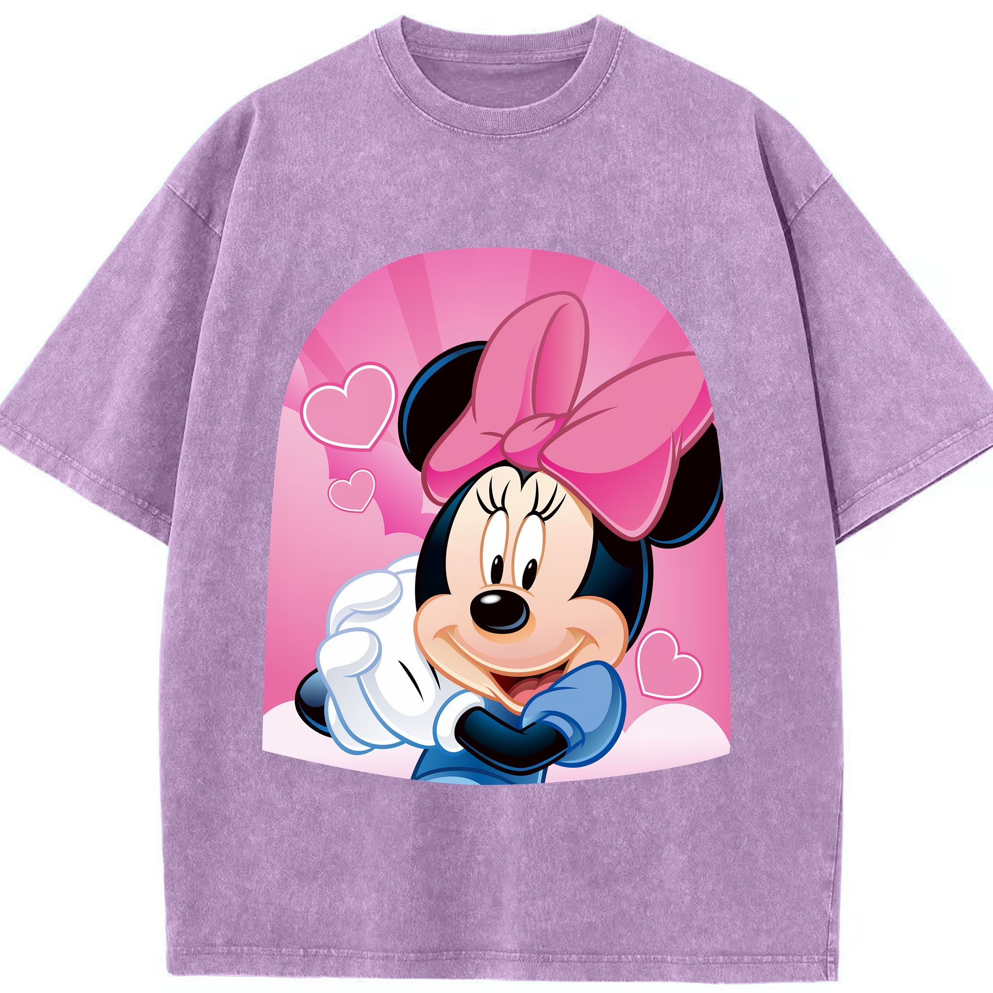 （画像用） ミッキーマウス Mickey Mouse 綿100% ヴィンテージ風 半袖Tシャツ（フロントプリント）