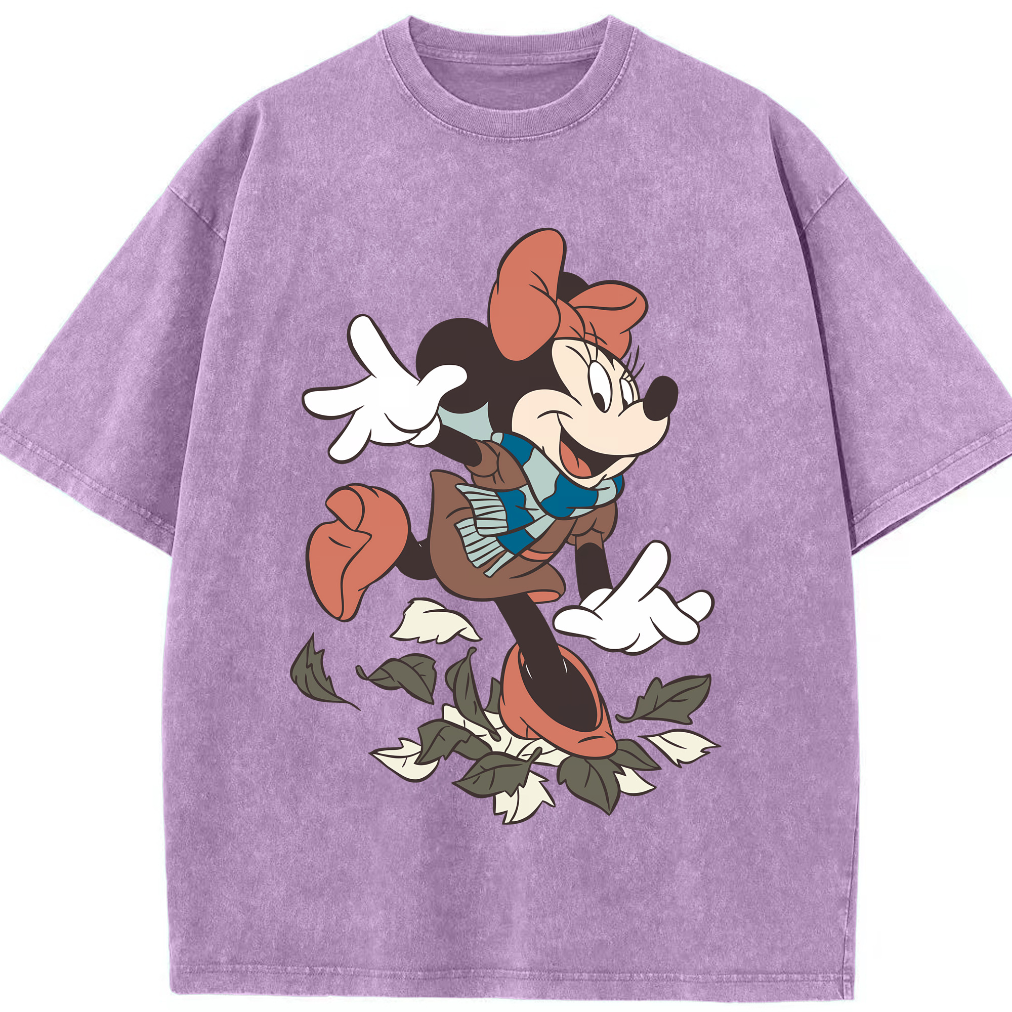 （画像用） ミッキーマウス Mickey Mouse 綿100% ヴィンテージ風 半袖Tシャツ（フロントプリント）