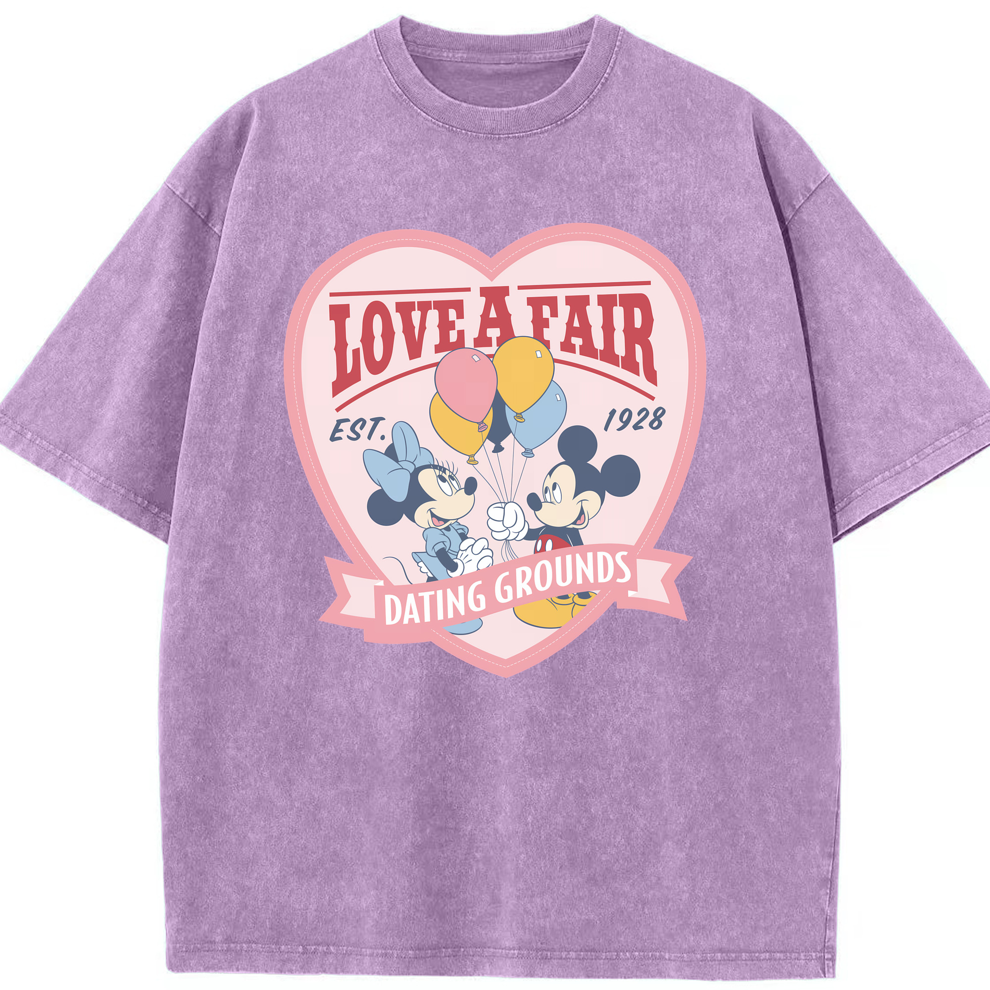 （画像用） ミッキーマウス Mickey Mouse 綿100% ヴィンテージ風 半袖Tシャツ（フロントプリント）