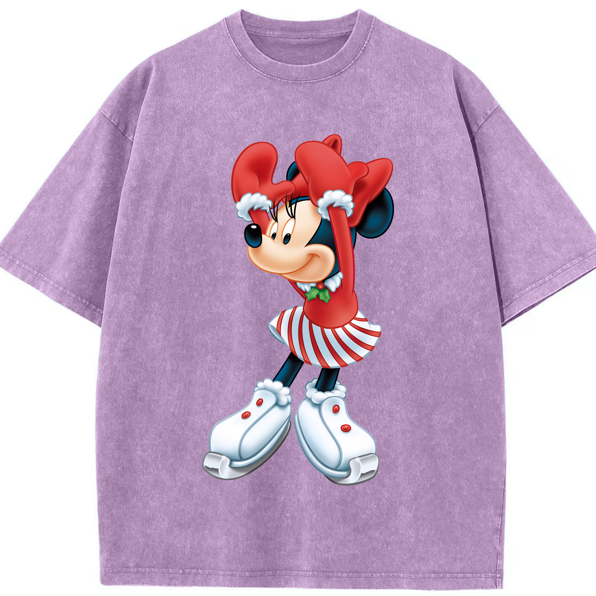 （画像用） ミッキーマウス Mickey Mouse 綿100% ヴィンテージ風 半袖Tシャツ（フロントプリント）