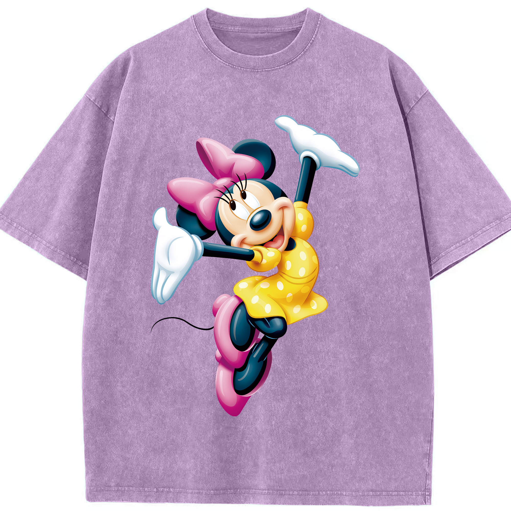 （画像用） ミッキーマウス Mickey Mouse 綿100% ヴィンテージ風 半袖Tシャツ（フロントプリント）