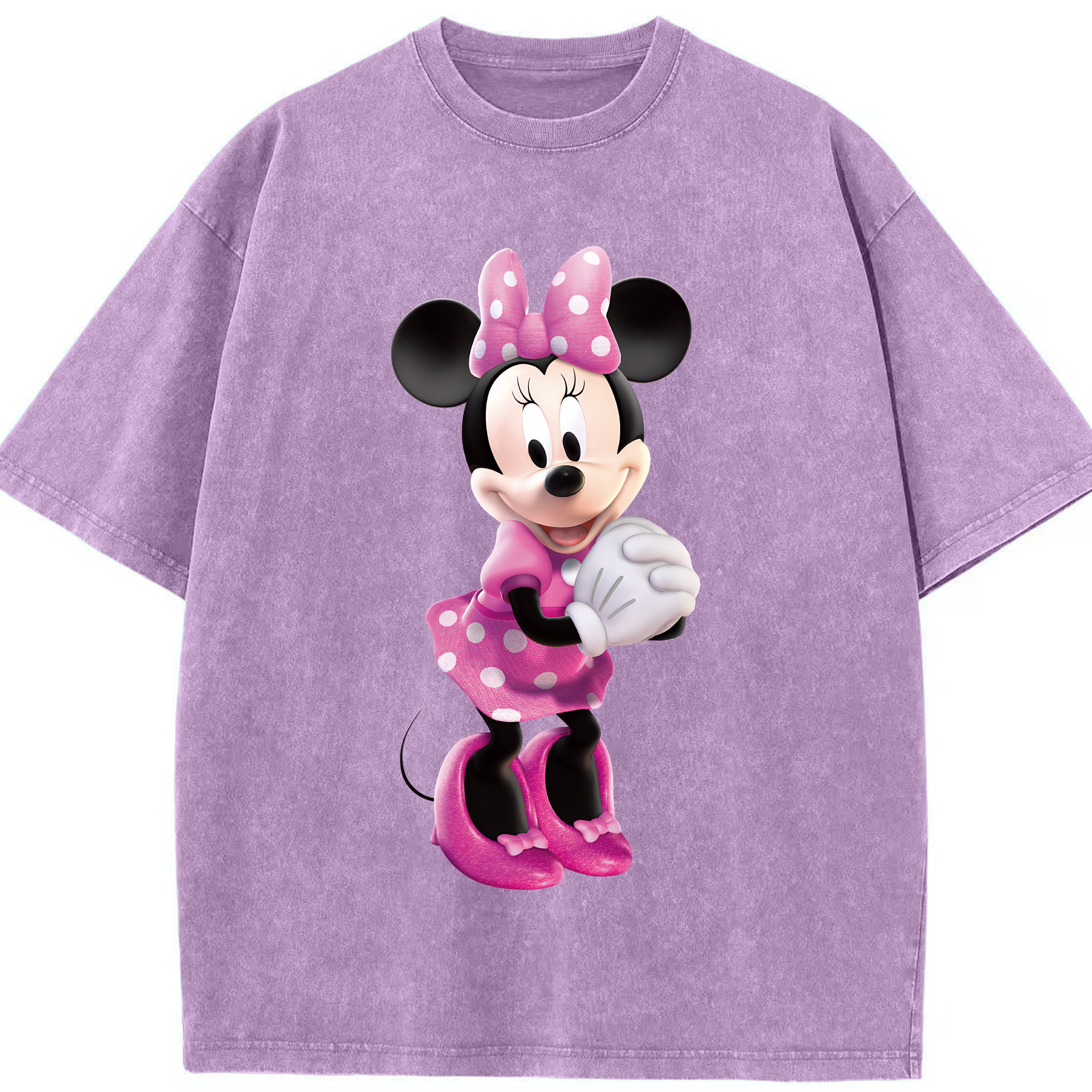 （画像用） ミッキーマウス Mickey Mouse 綿100% ヴィンテージ風 半袖Tシャツ（フロントプリント）