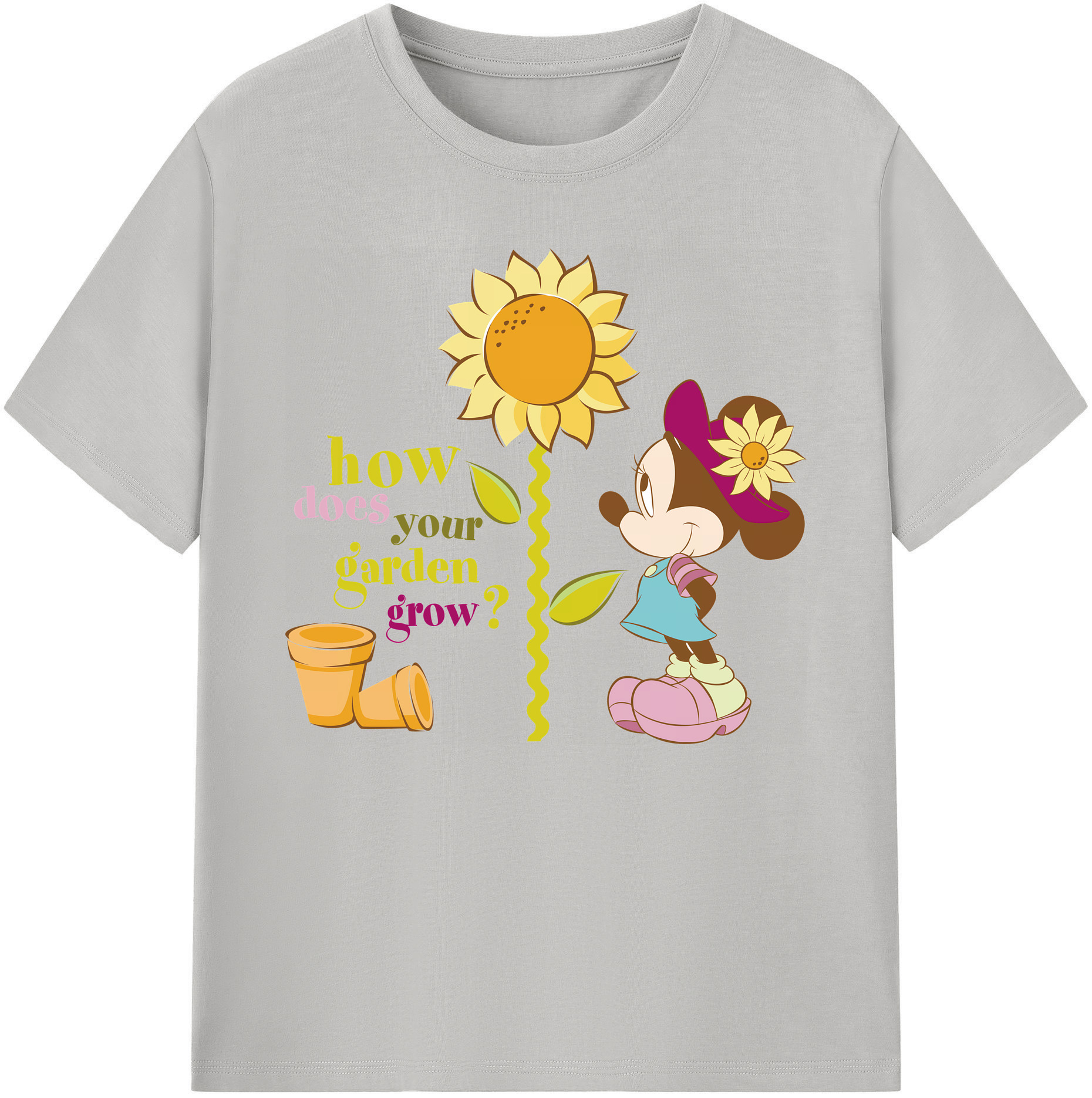 ミッキーマウス Mickey Mouse 綿100％ メンズ半袖Tシャツ｜肌触りやわらか＆通気性