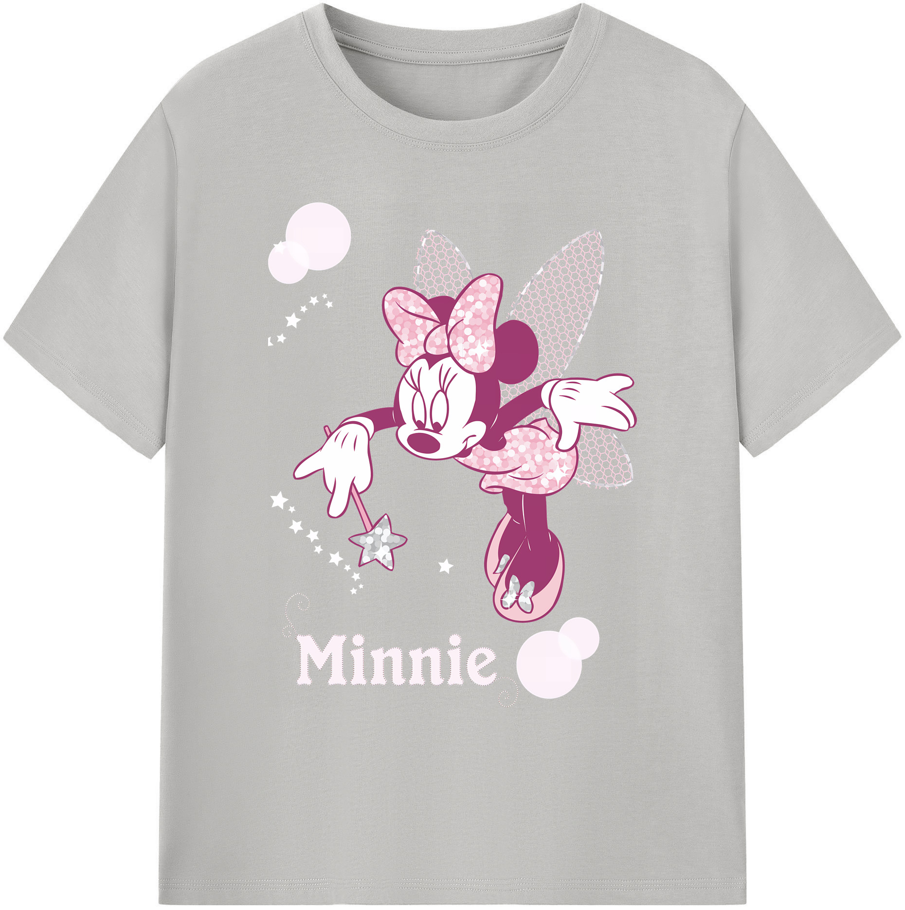 ミッキーマウス Mickey Mouse 綿100％ メンズ半袖Tシャツ｜肌触りやわらか＆通気性