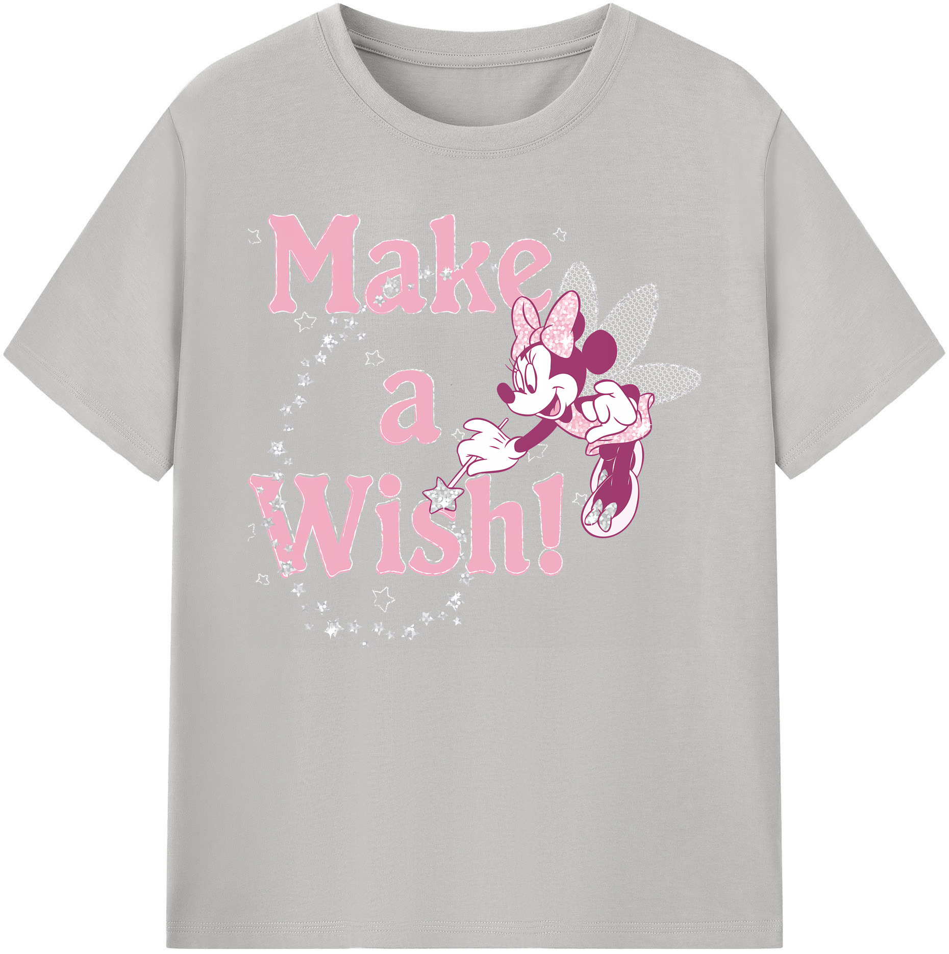 ミッキーマウス Mickey Mouse 綿100％ メンズ半袖Tシャツ｜肌触りやわらか＆通気性
