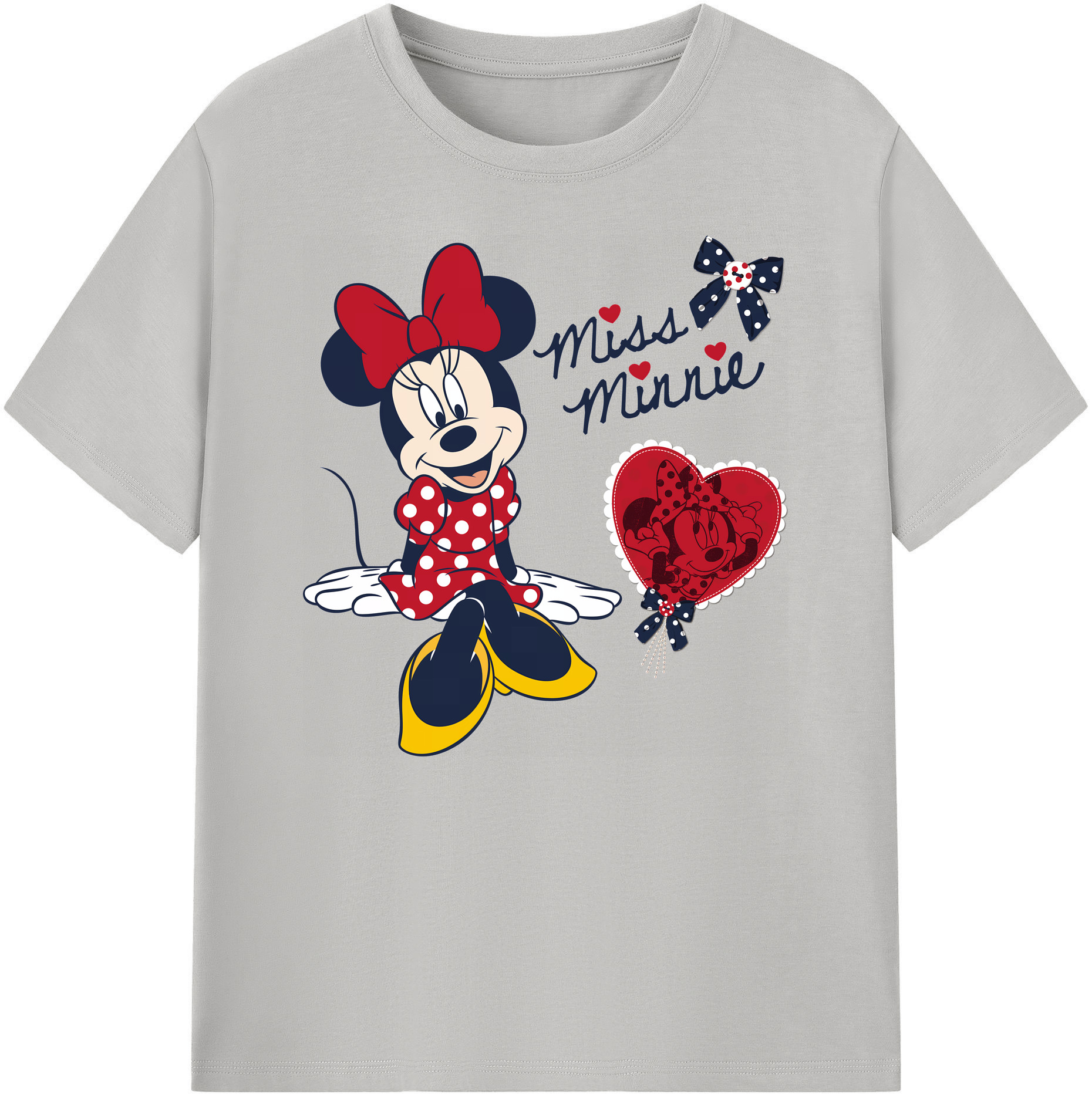 ミッキーマウス Mickey Mouse 綿100％ メンズ半袖Tシャツ｜肌触りやわらか＆通気性