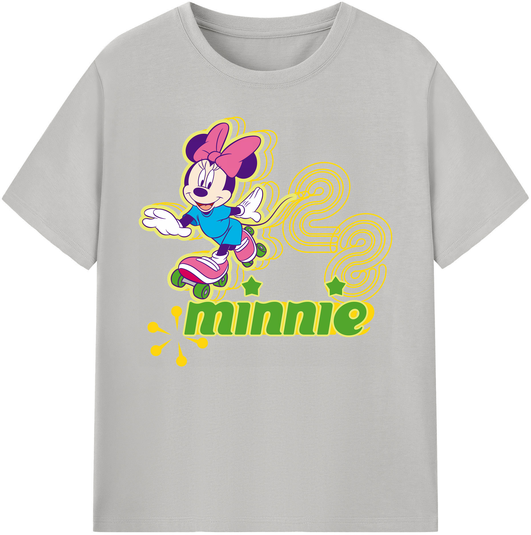 ミッキーマウス Mickey Mouse 綿100％ メンズ半袖Tシャツ｜肌触りやわらか＆通気性