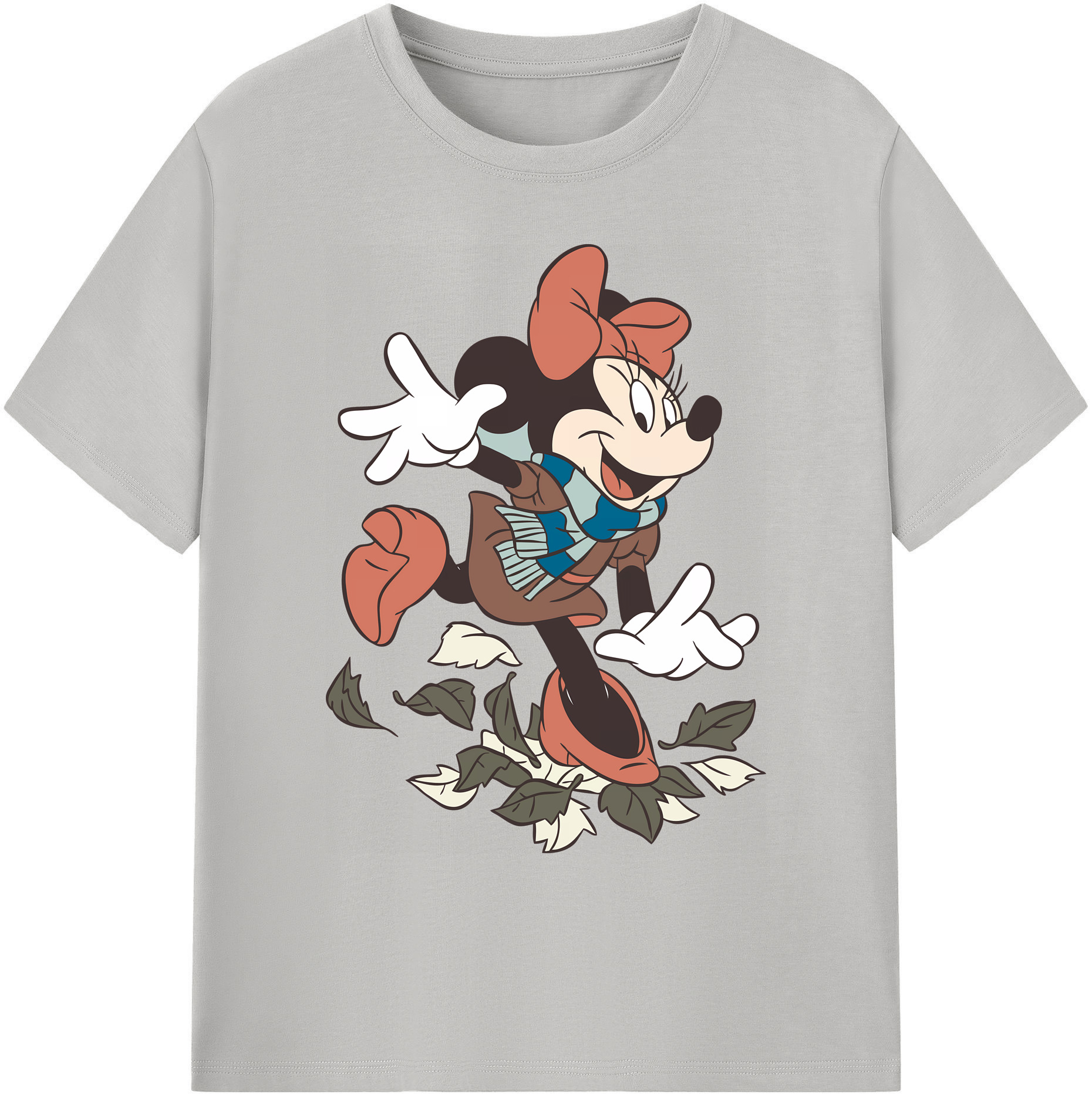ミッキーマウス Mickey Mouse 綿100％ メンズ半袖Tシャツ｜肌触りやわらか＆通気性