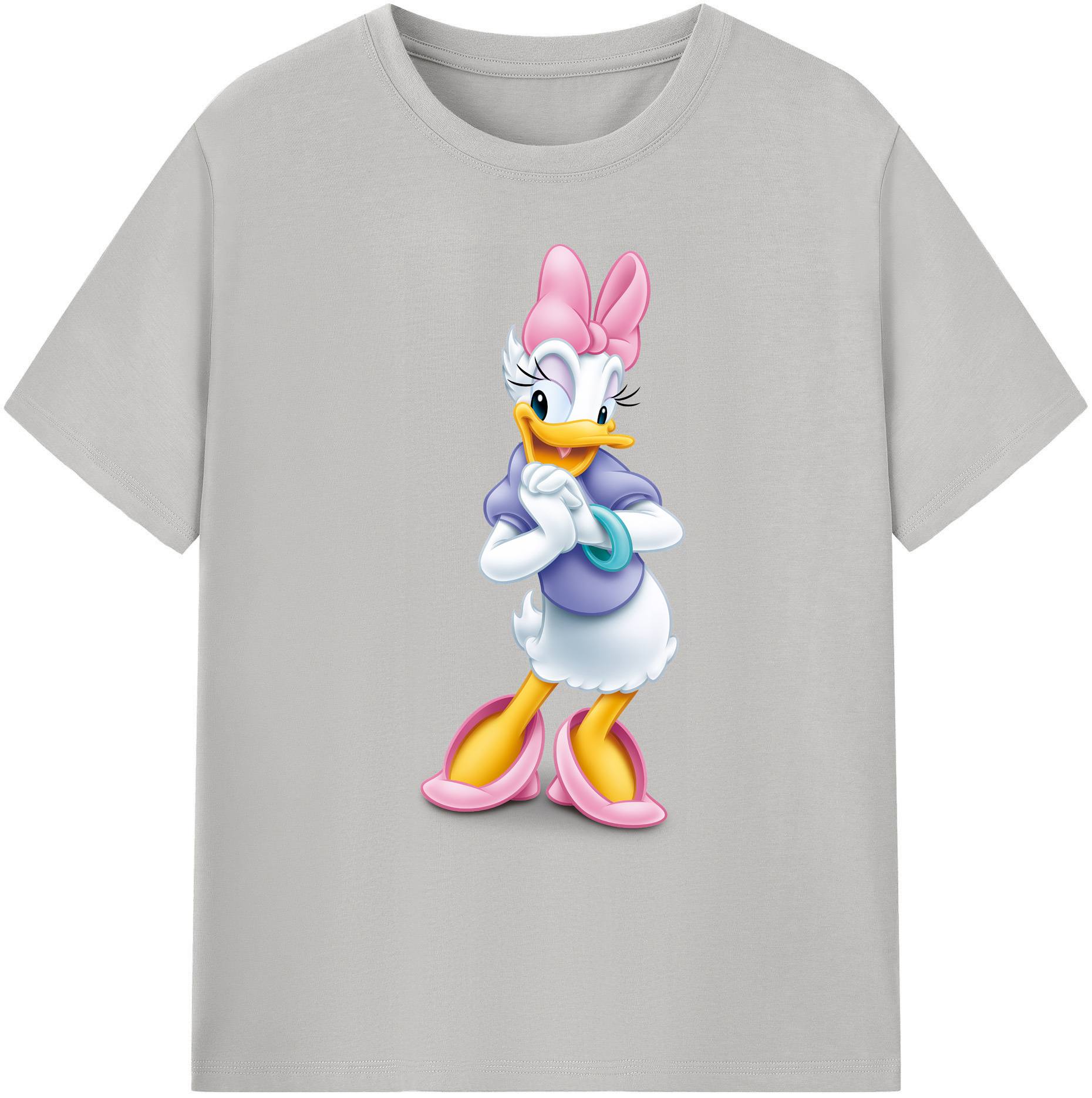 ミッキーマウス Mickey Mouse 綿100％ メンズ半袖Tシャツ｜肌触りやわらか＆通気性