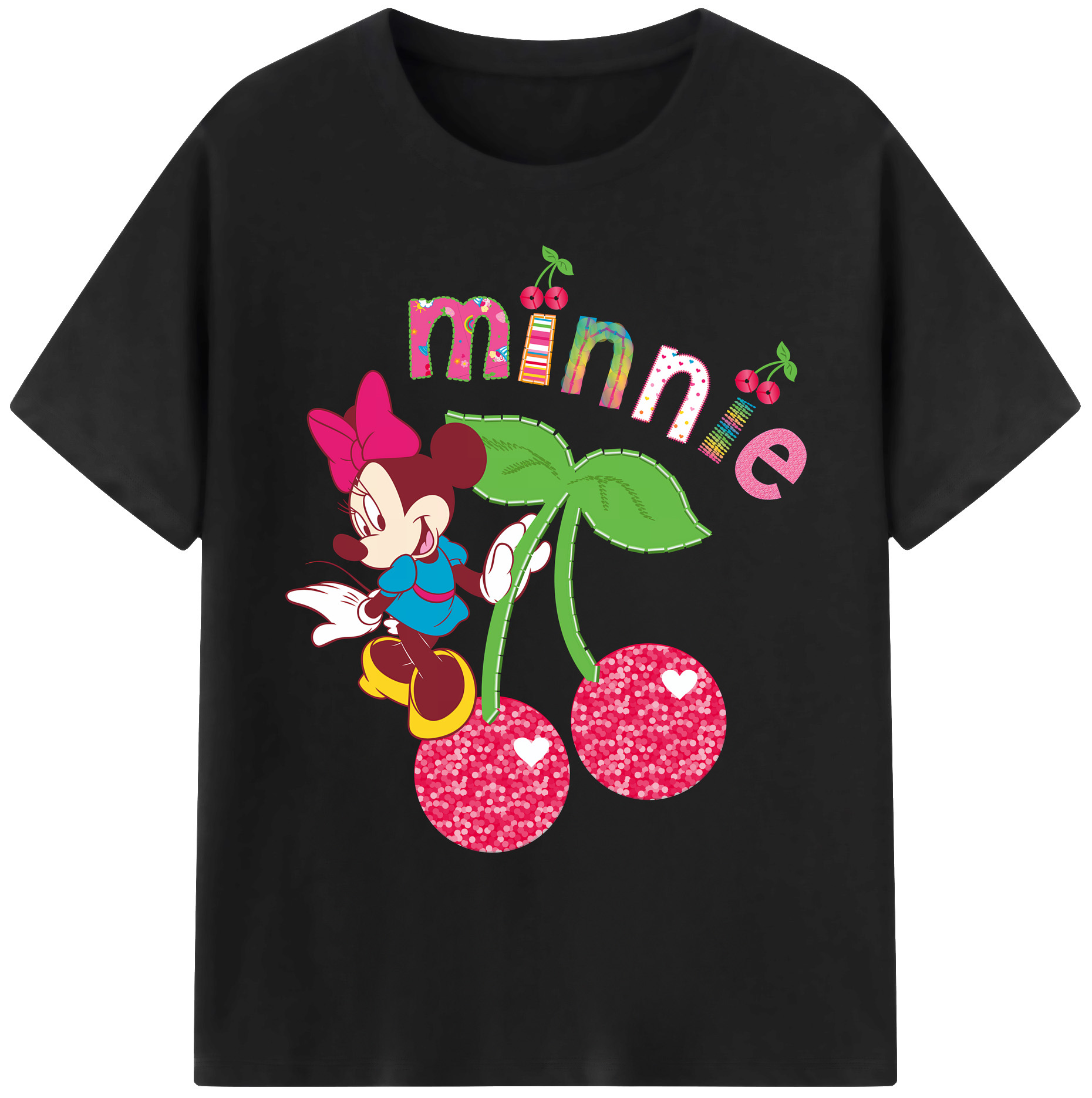 ミッキーマウス Mickey Mouse 綿100％ メンズ半袖Tシャツ｜肌触りやわらか＆通気性