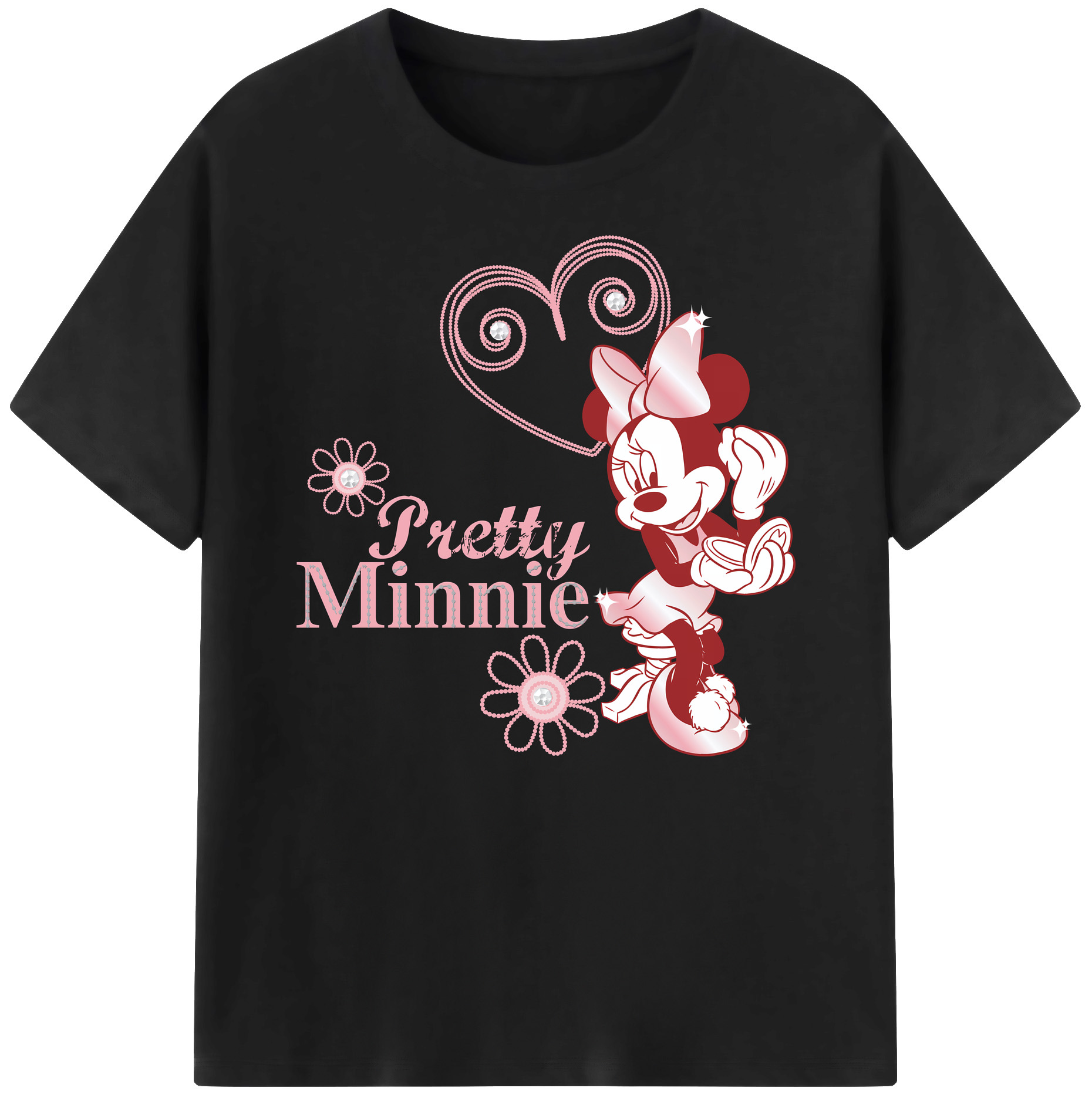 ミッキーマウス Mickey Mouse 綿100％ メンズ半袖Tシャツ｜肌触りやわらか＆通気性