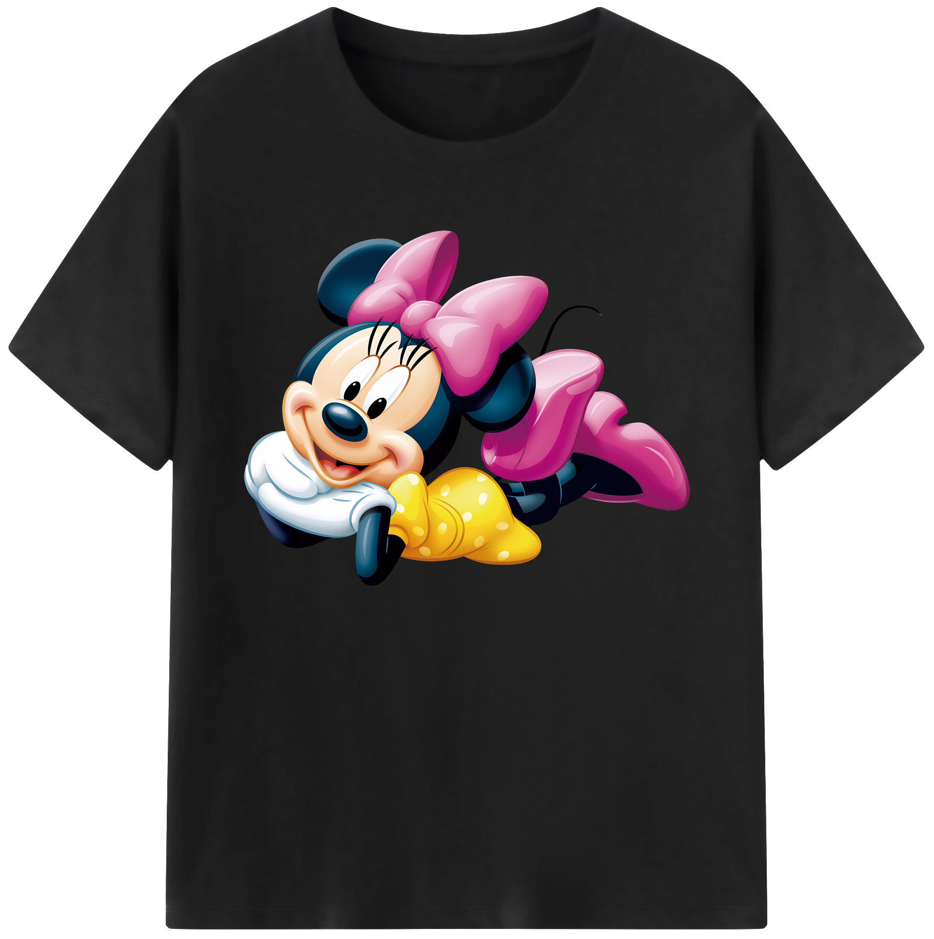 ミッキーマウス Mickey Mouse 綿100％ メンズ半袖Tシャツ｜肌触りやわらか＆通気性