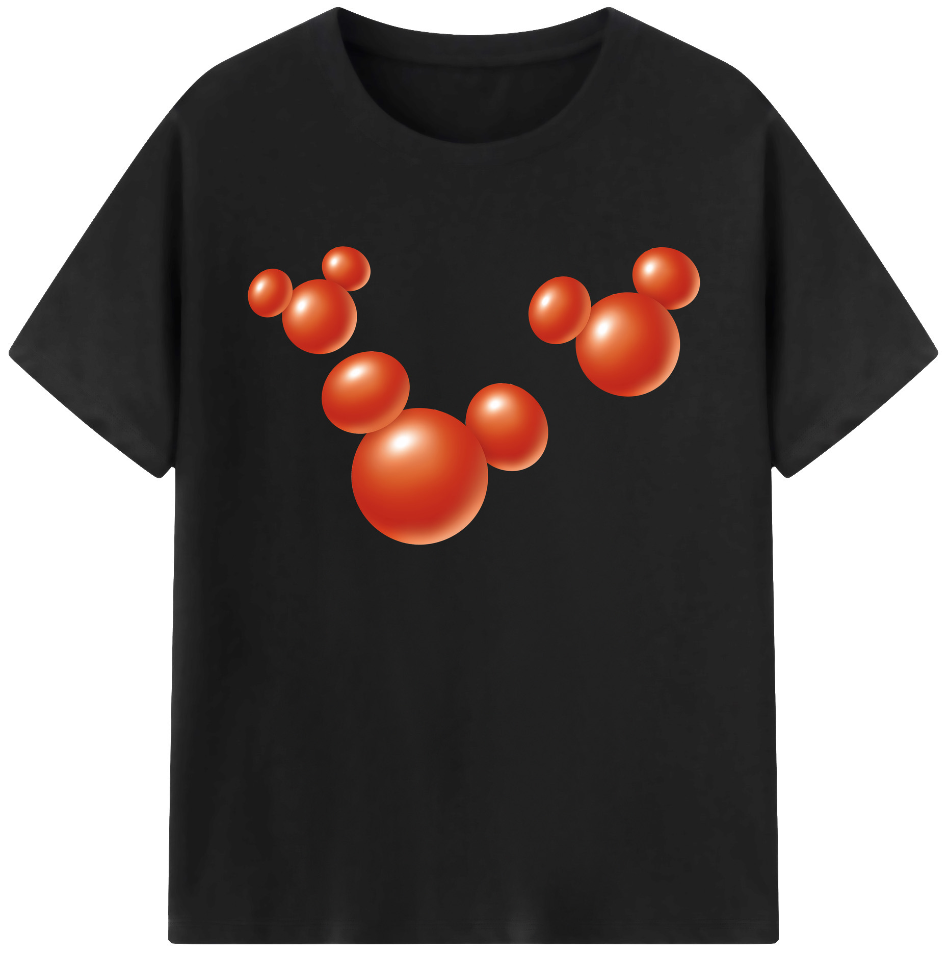 ミッキーマウス Mickey Mouse 綿100％ メンズ半袖Tシャツ｜肌触りやわらか＆通気性