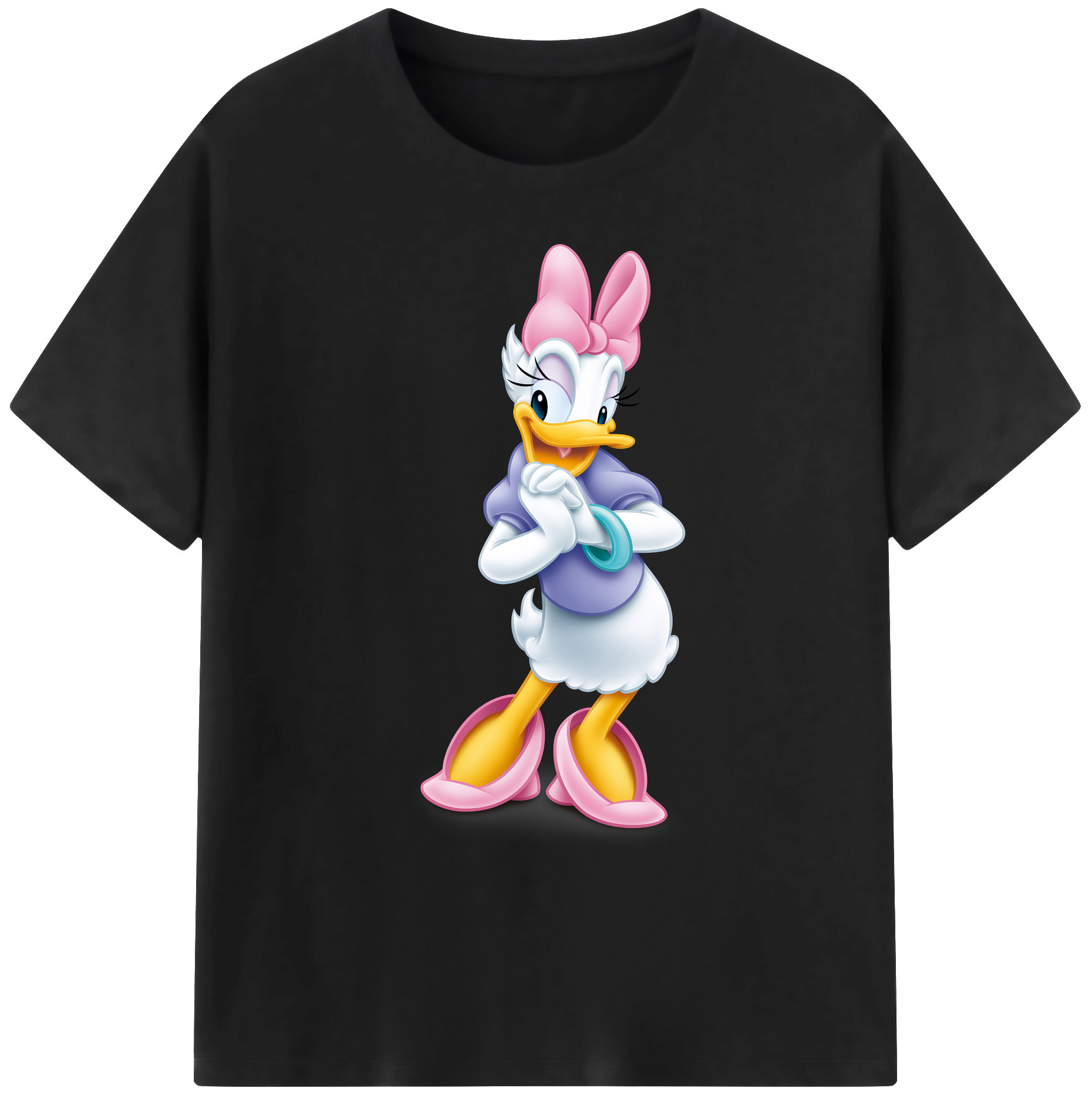 ミッキーマウス Mickey Mouse 綿100％ メンズ半袖Tシャツ｜肌触りやわらか＆通気性
