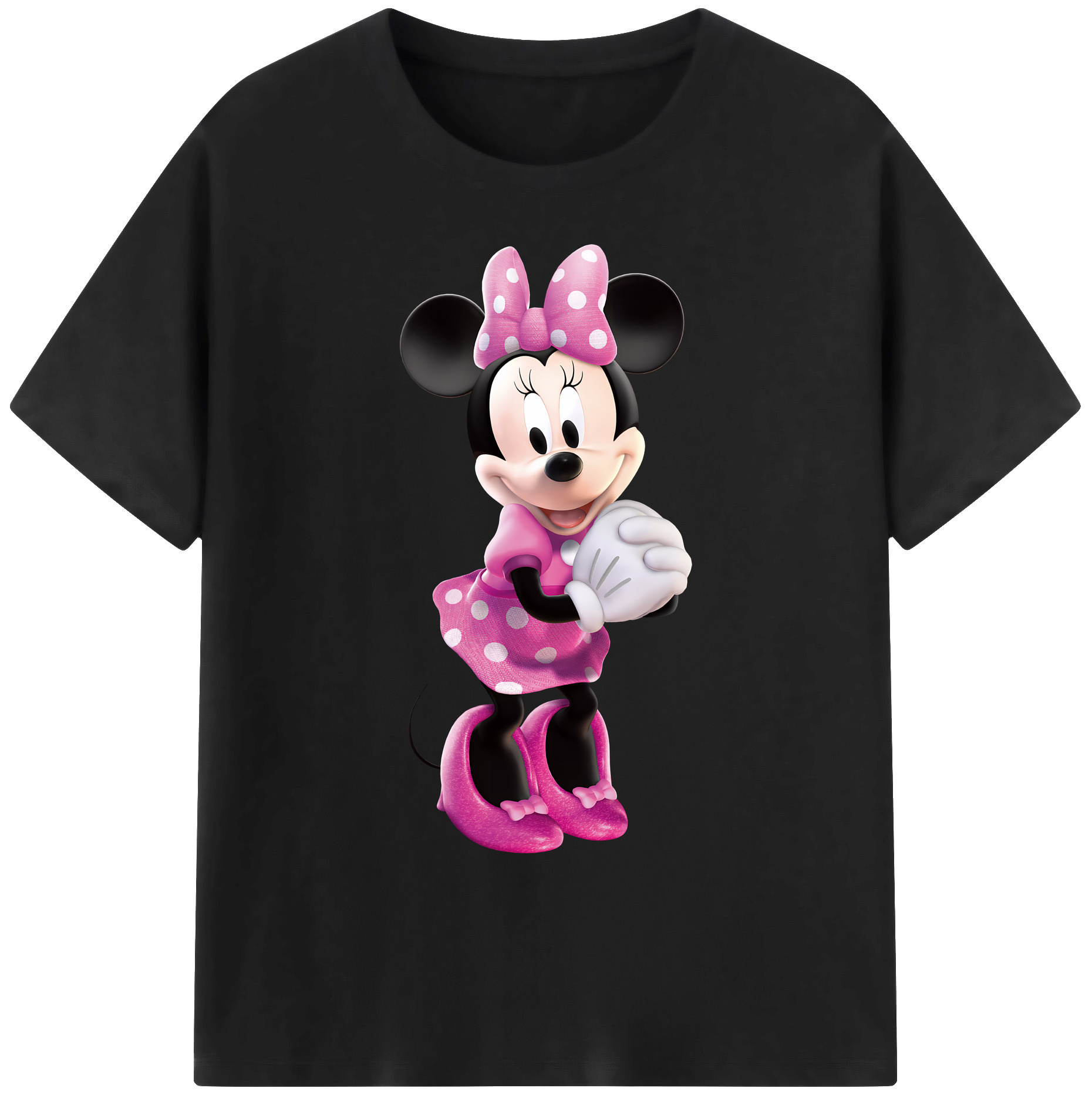 ミッキーマウス Mickey Mouse 綿100％ メンズ半袖Tシャツ｜肌触りやわらか＆通気性
