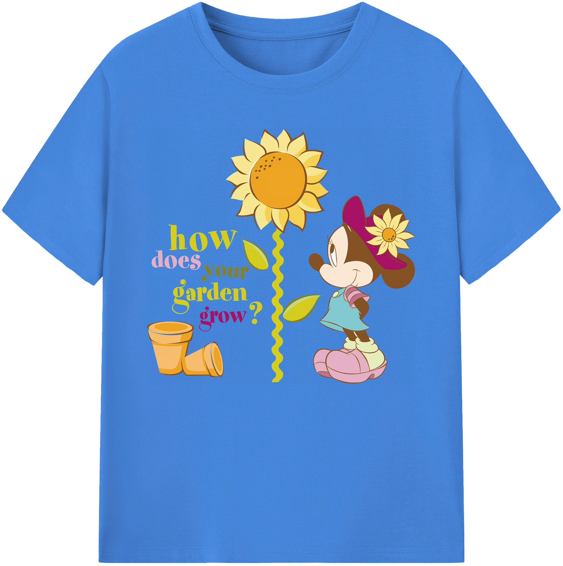 ミッキーマウス Mickey Mouse 綿100％ メンズ半袖Tシャツ｜肌触りやわらか＆通気性