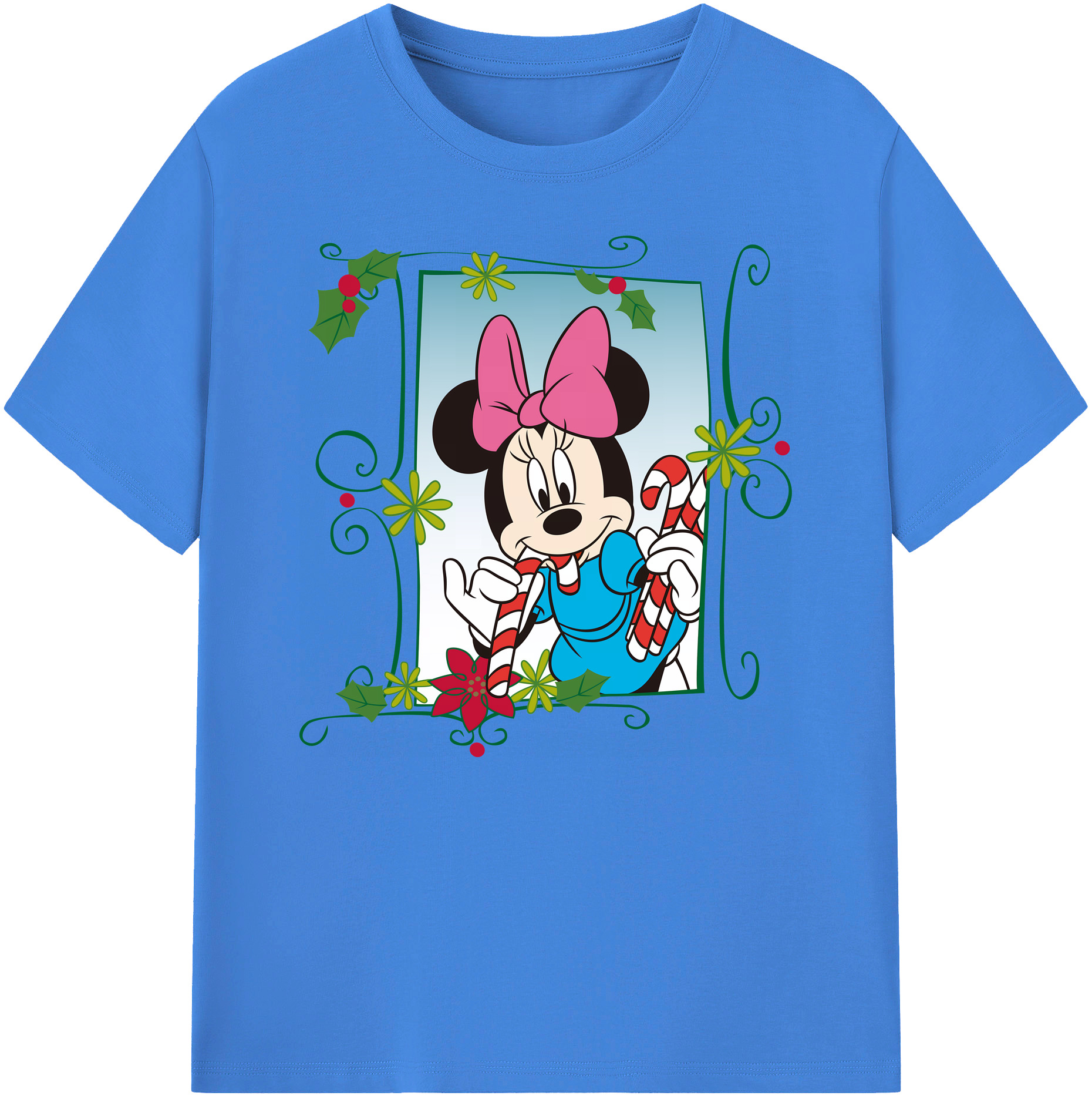 ミッキーマウス Mickey Mouse 綿100％ メンズ半袖Tシャツ｜肌触りやわらか＆通気性