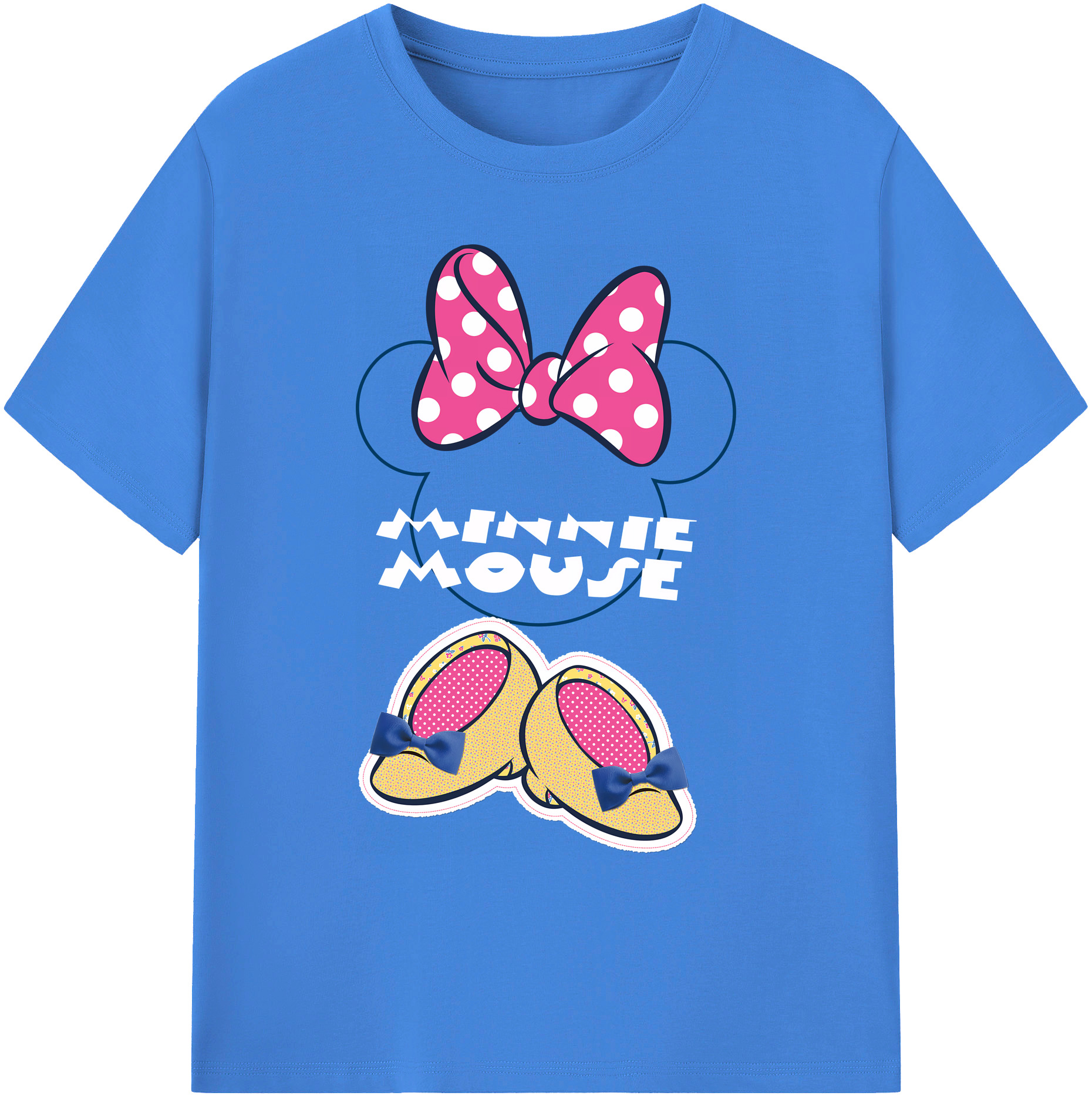 ミッキーマウス Mickey Mouse 綿100％ メンズ半袖Tシャツ｜肌触りやわらか＆通気性