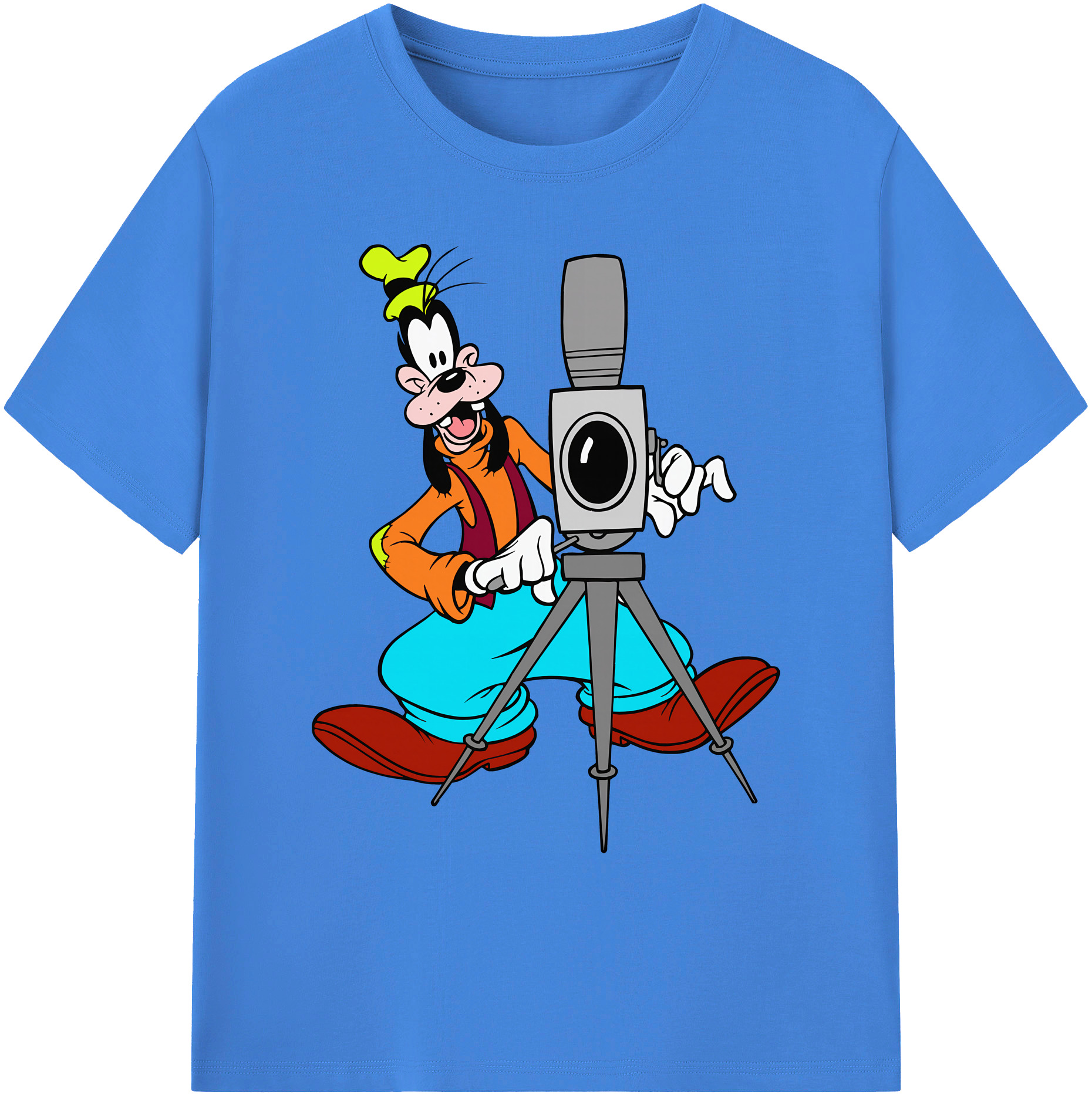 ミッキーマウス Mickey Mouse 綿100％ メンズ半袖Tシャツ｜肌触りやわらか＆通気性