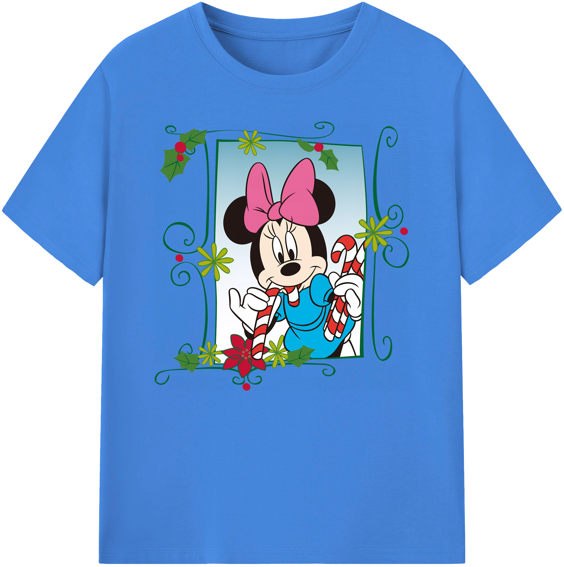 ミッキーマウス Mickey Mouse 綿100％ メンズ半袖Tシャツ｜肌触りやわらか＆通気性