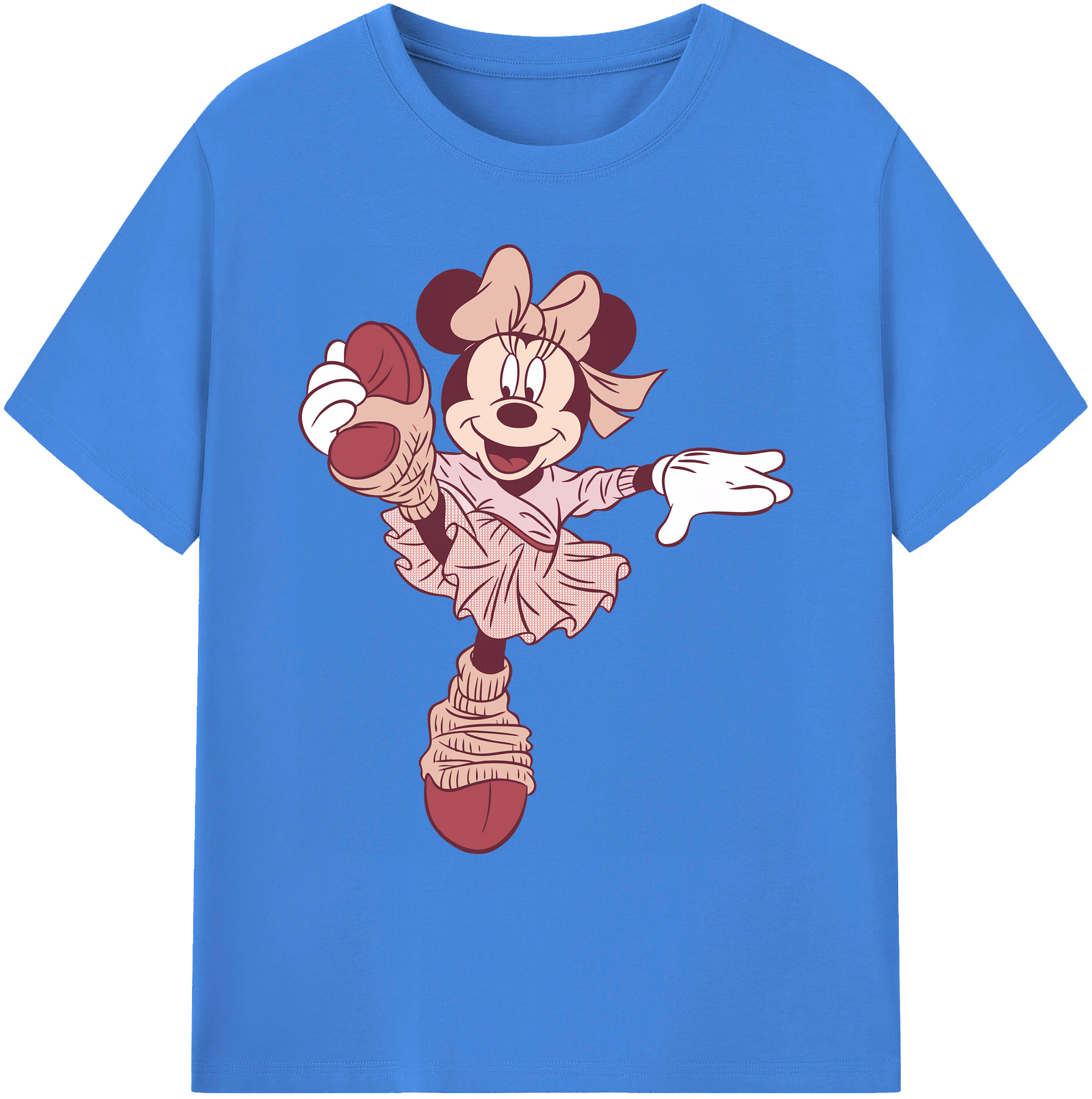 ミッキーマウス Mickey Mouse 綿100％ メンズ半袖Tシャツ｜肌触りやわらか＆通気性