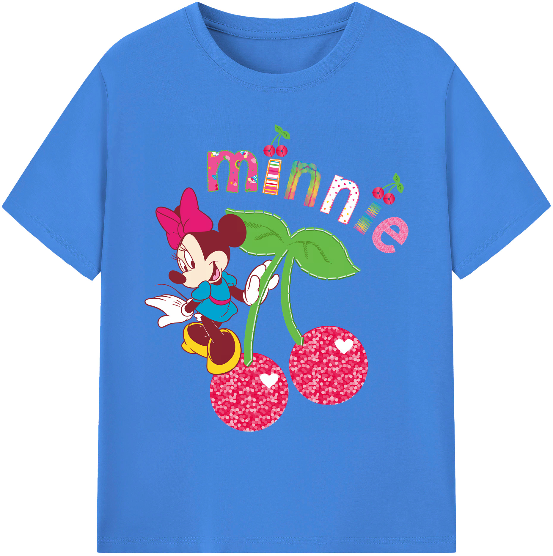 ミッキーマウス Mickey Mouse 綿100％ メンズ半袖Tシャツ｜肌触りやわらか＆通気性