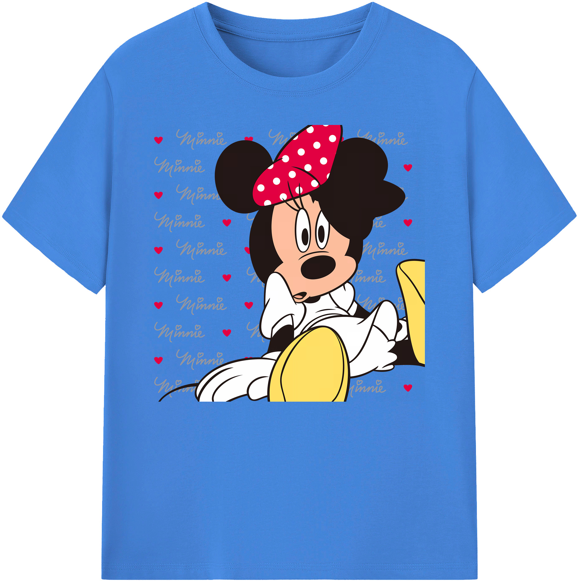 ミッキーマウス Mickey Mouse 綿100％ メンズ半袖Tシャツ｜肌触りやわらか＆通気性
