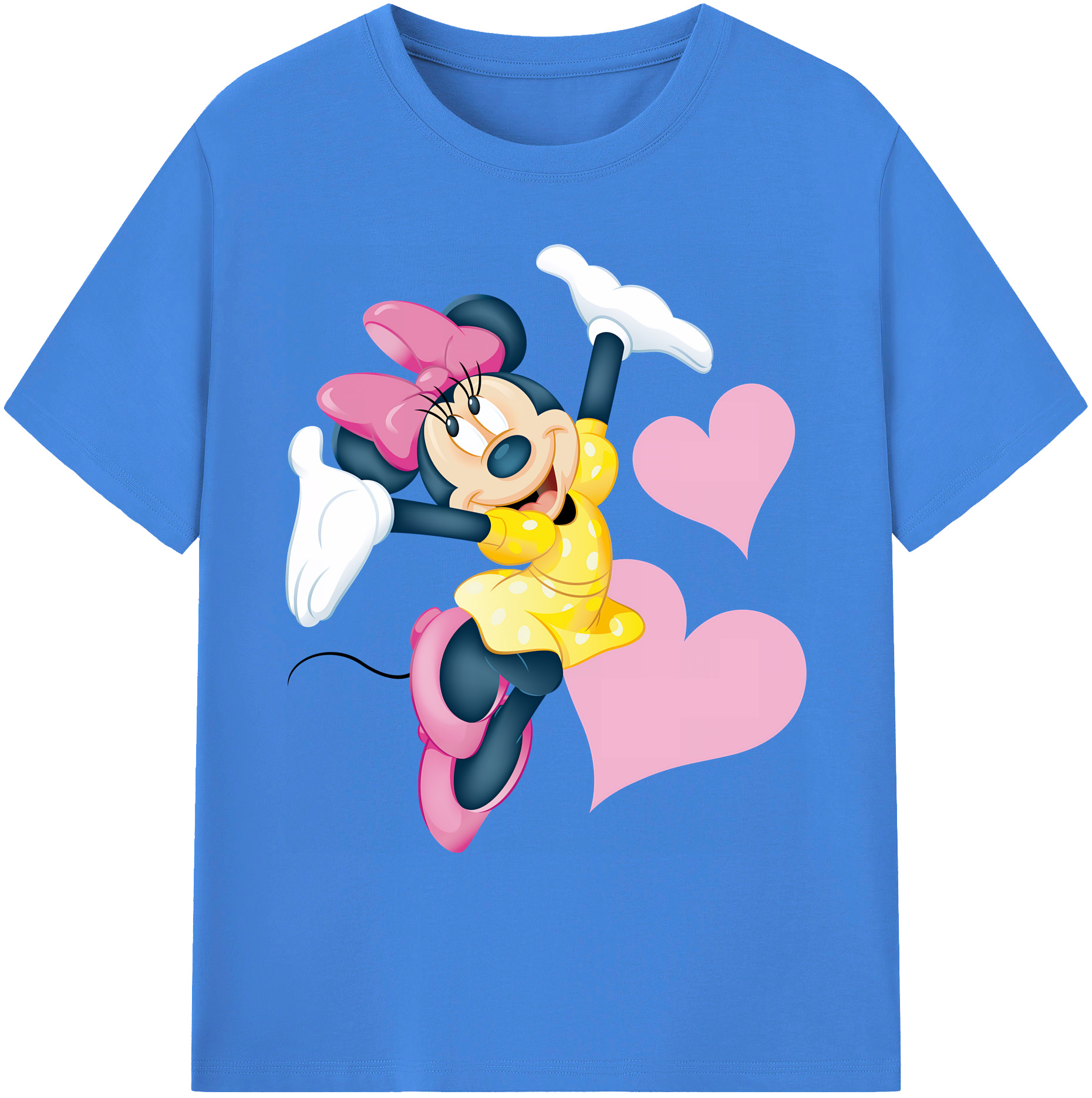 ミッキーマウス Mickey Mouse 綿100％ メンズ半袖Tシャツ｜肌触りやわらか＆通気性