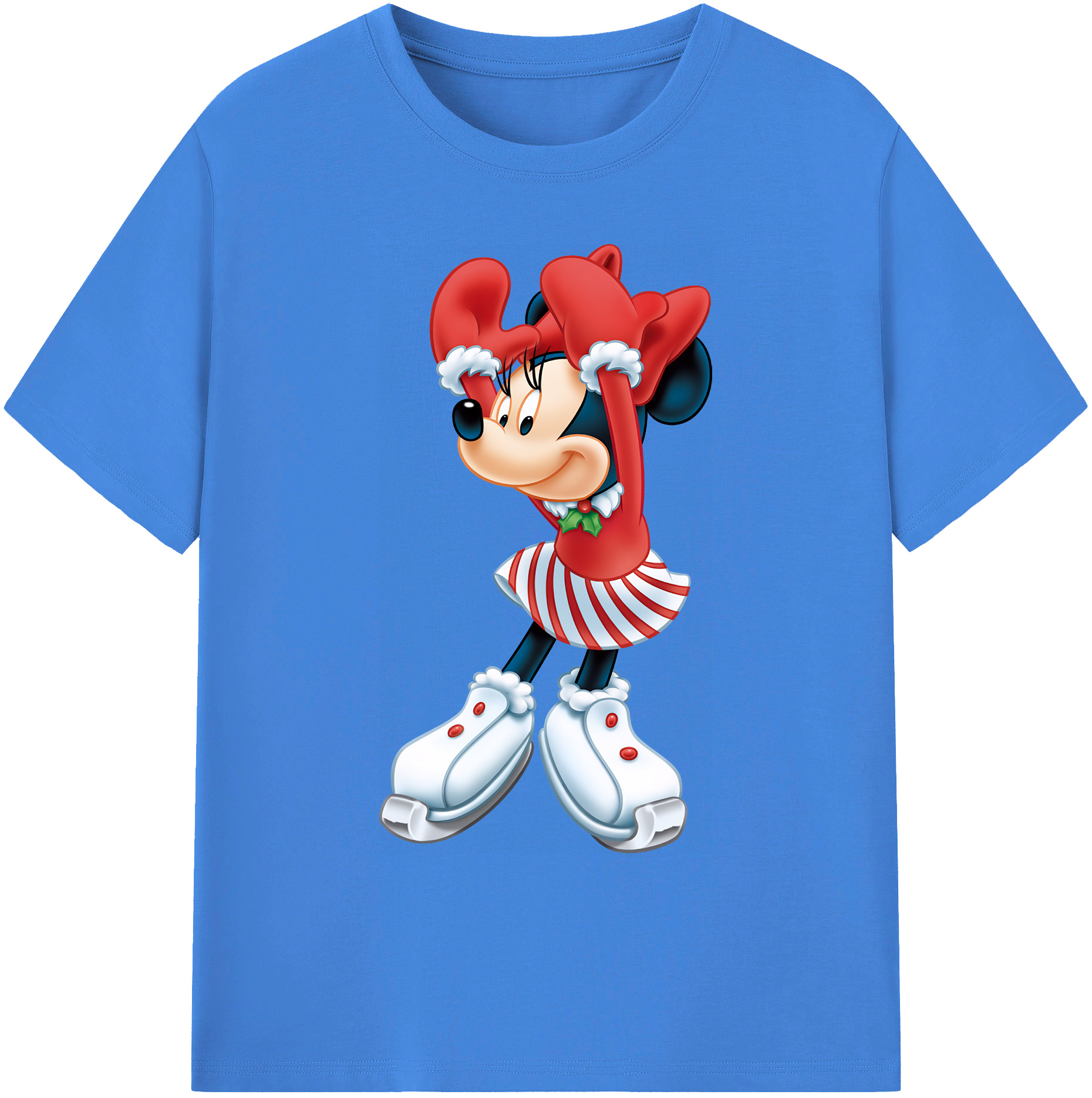 ミッキーマウス Mickey Mouse 綿100％ メンズ半袖Tシャツ｜肌触りやわらか＆通気性
