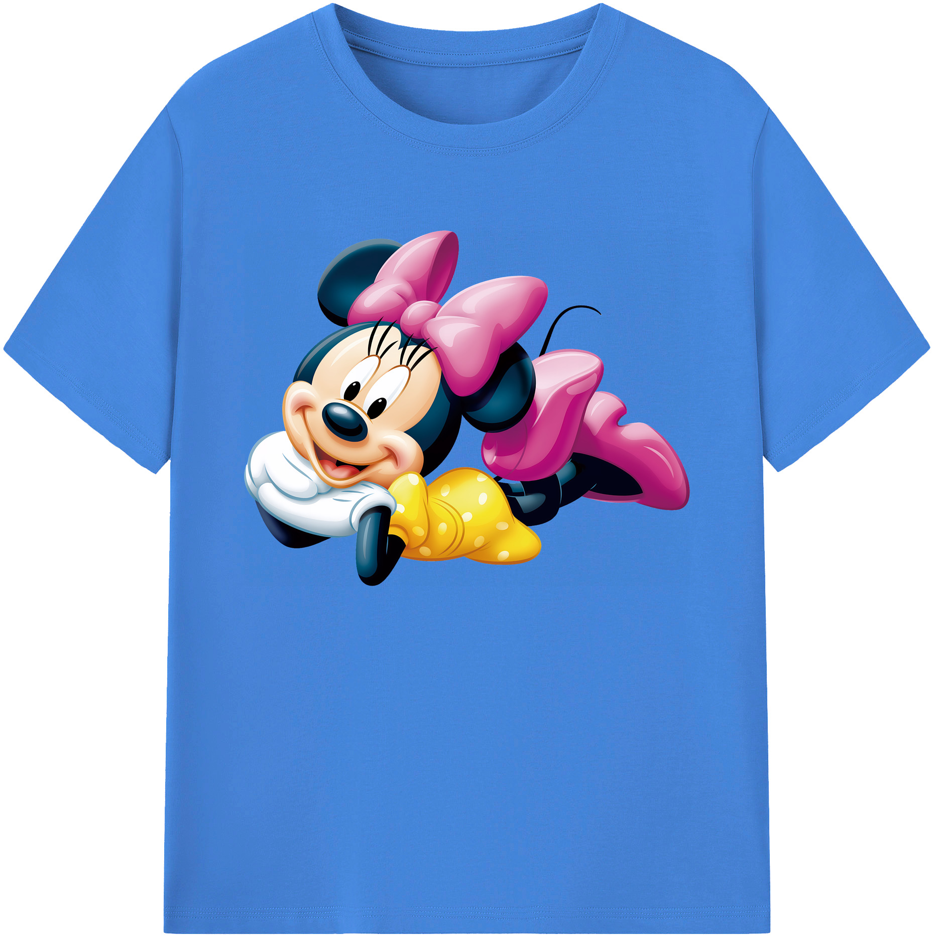 ミッキーマウス Mickey Mouse 綿100％ メンズ半袖Tシャツ｜肌触りやわらか＆通気性