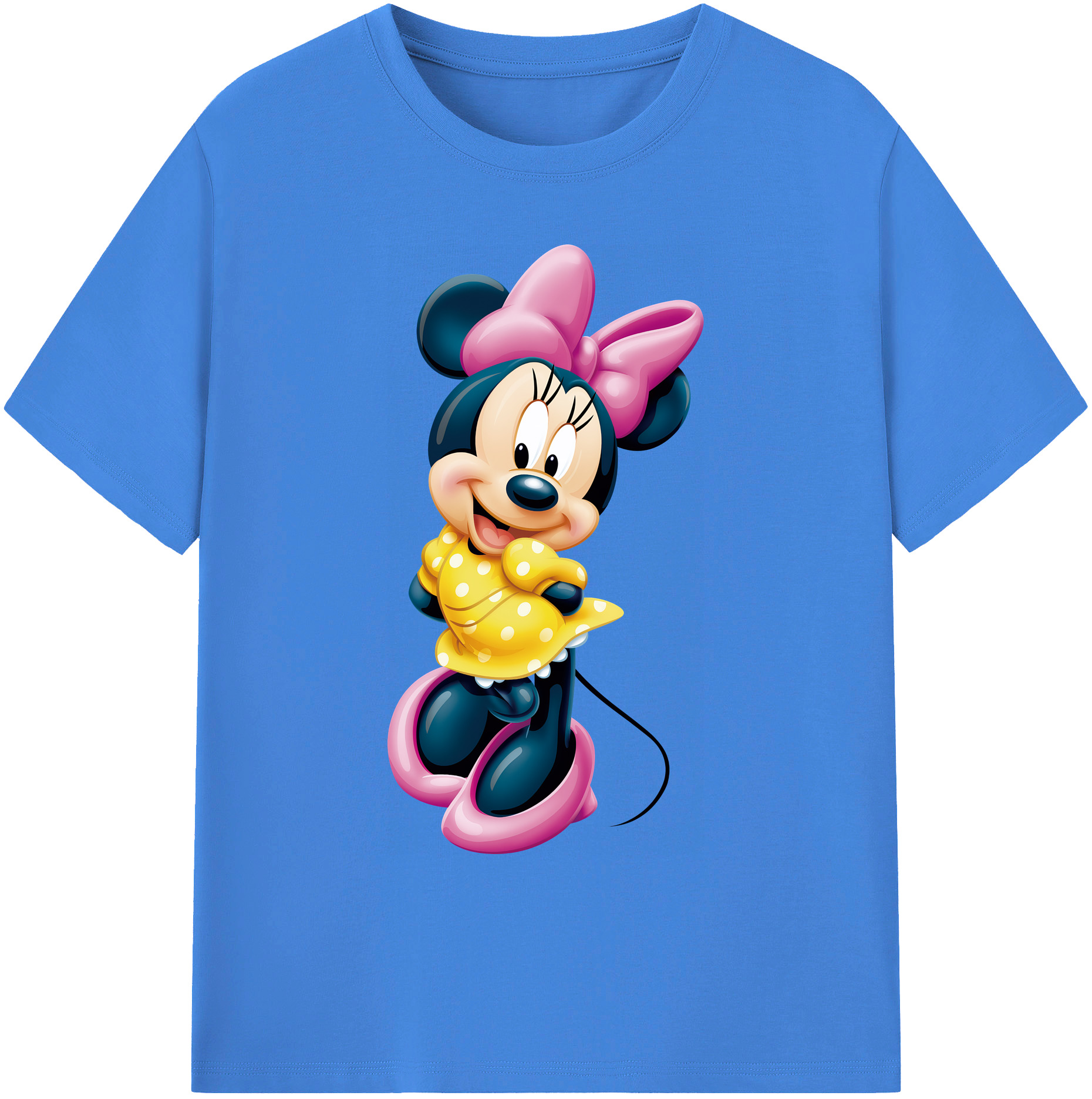 ミッキーマウス Mickey Mouse 綿100％ メンズ半袖Tシャツ｜肌触りやわらか＆通気性
