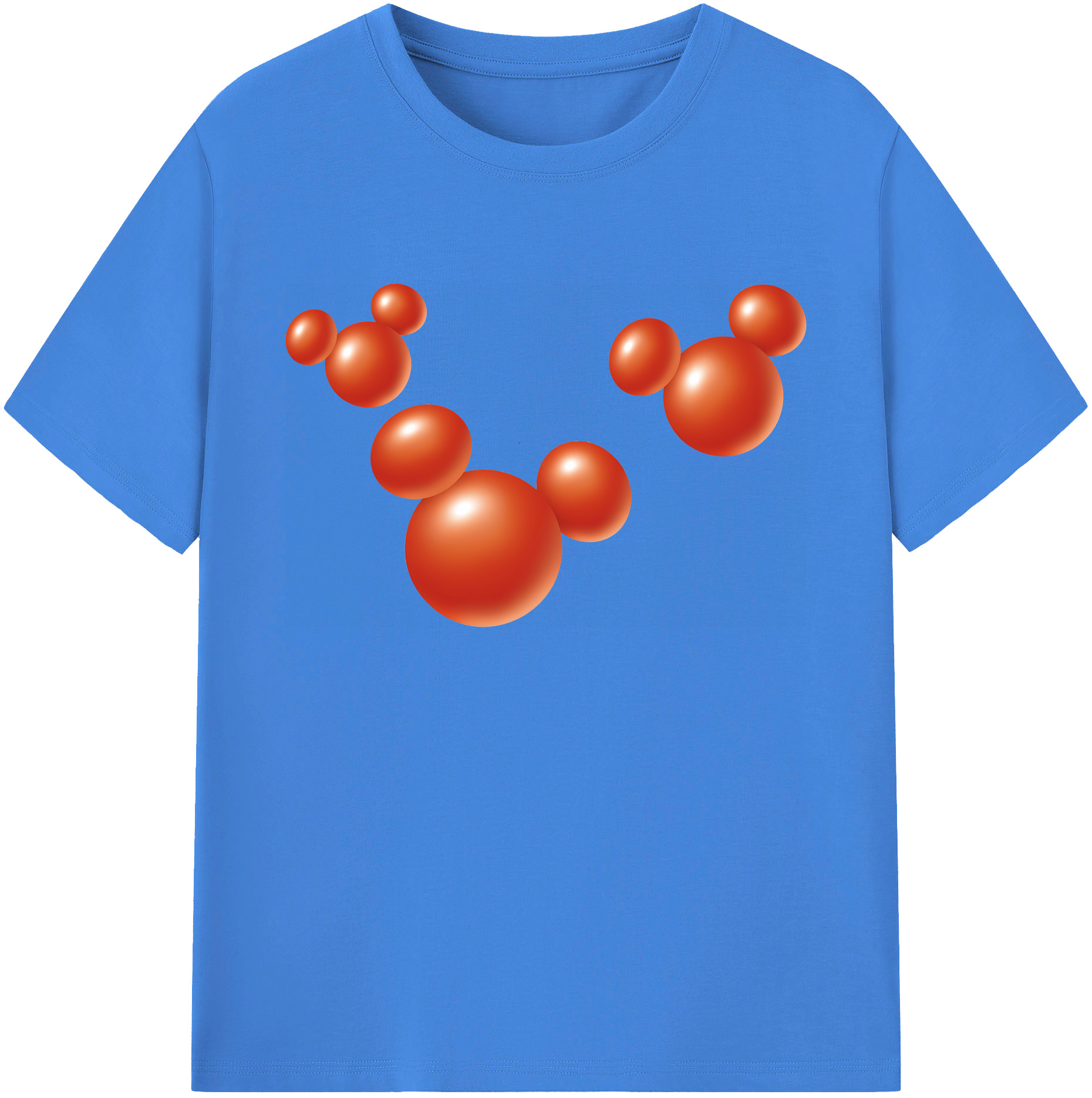 ミッキーマウス Mickey Mouse 綿100％ メンズ半袖Tシャツ｜肌触りやわらか＆通気性