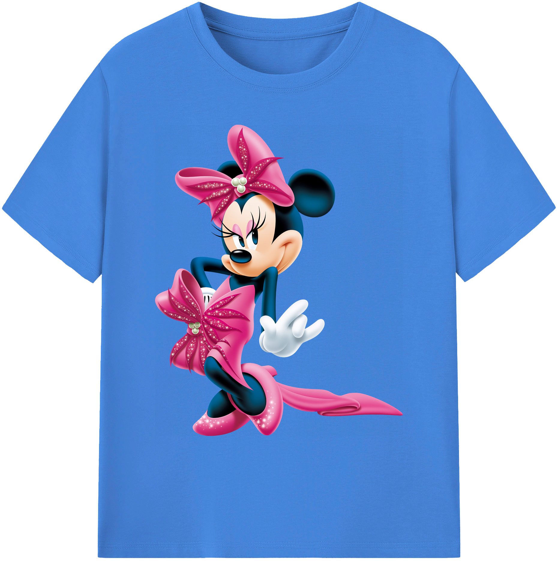 ミッキーマウス Mickey Mouse 綿100％ メンズ半袖Tシャツ｜肌触りやわらか＆通気性