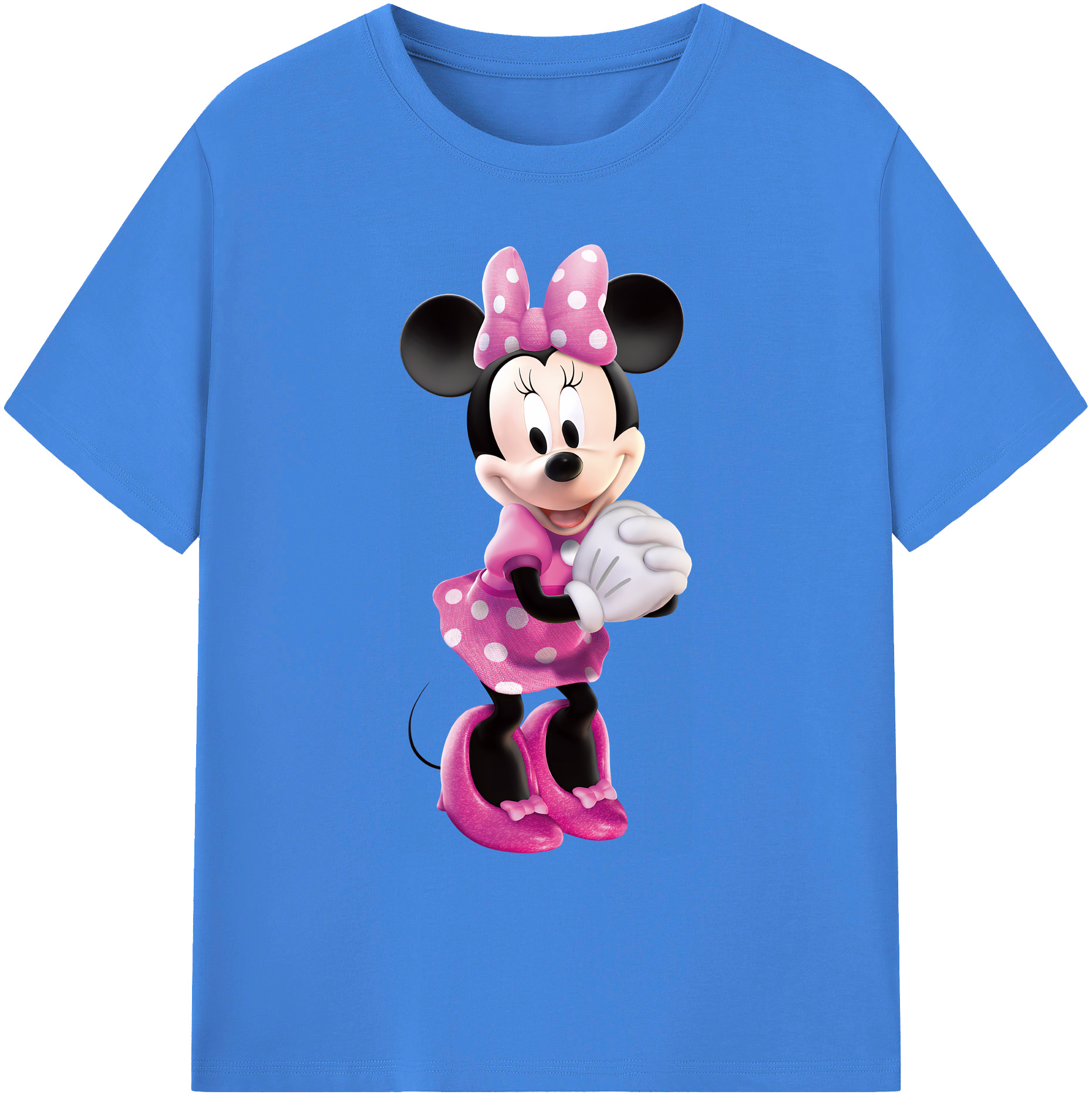 ミッキーマウス Mickey Mouse 綿100％ メンズ半袖Tシャツ｜肌触りやわらか＆通気性