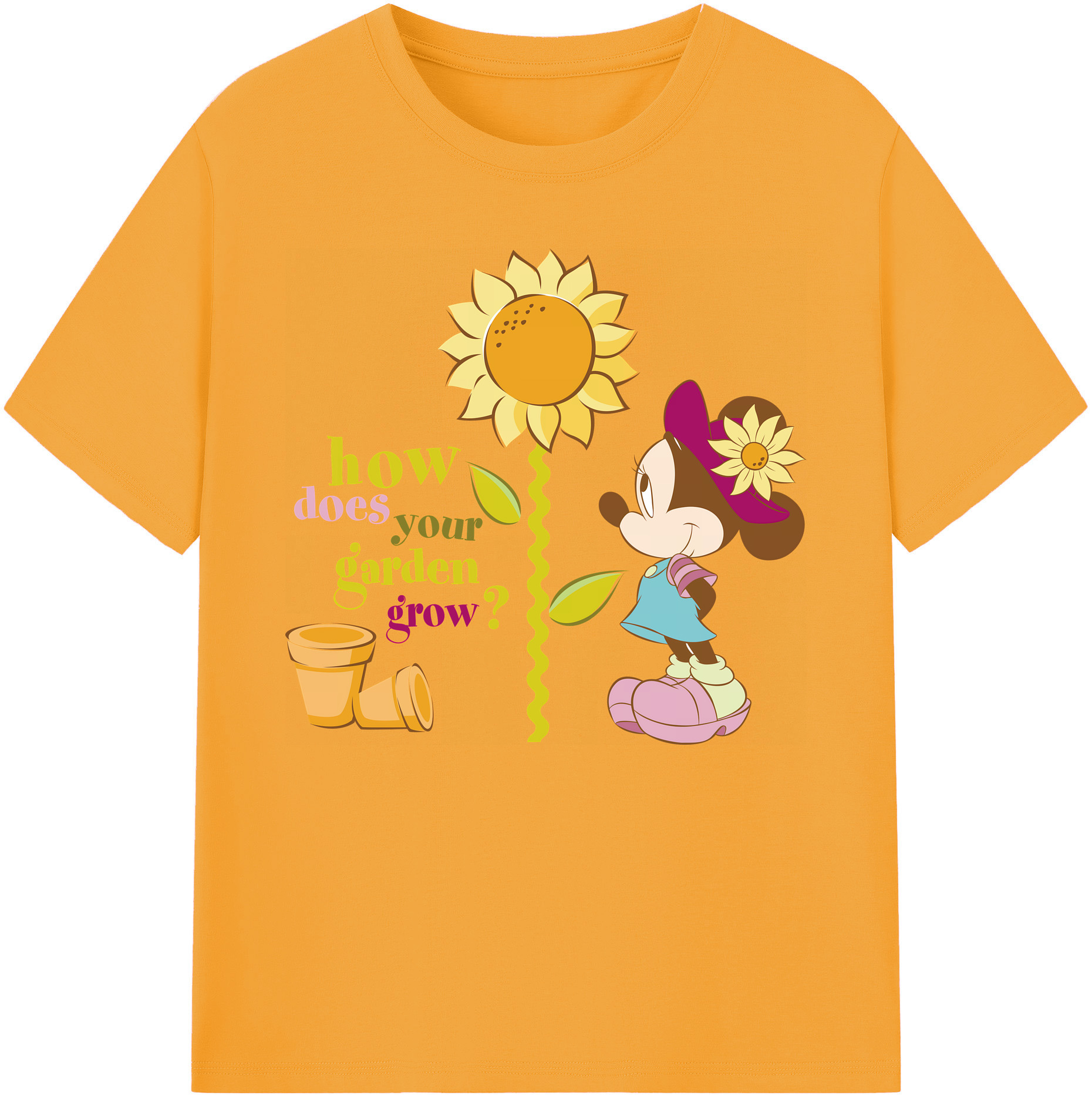 ミッキーマウス Mickey Mouse 綿100％ メンズ半袖Tシャツ｜肌触りやわらか＆通気性