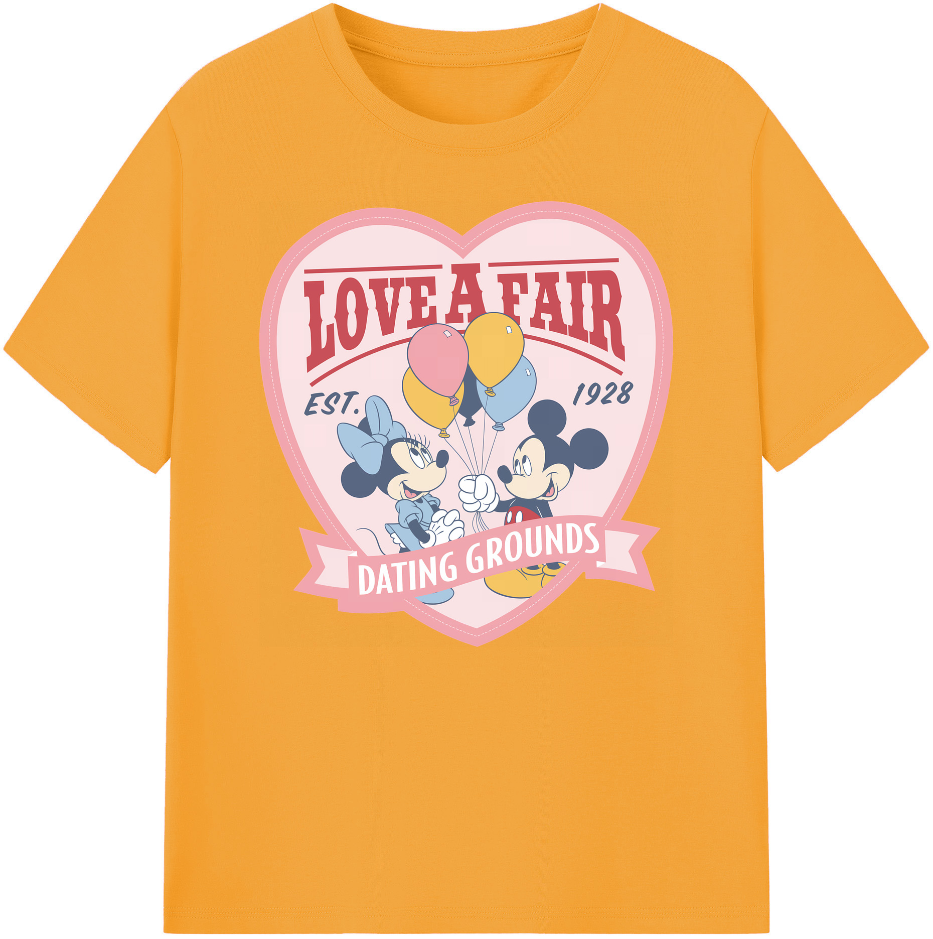 ミッキーマウス Mickey Mouse 綿100％ メンズ半袖Tシャツ｜肌触りやわらか＆通気性