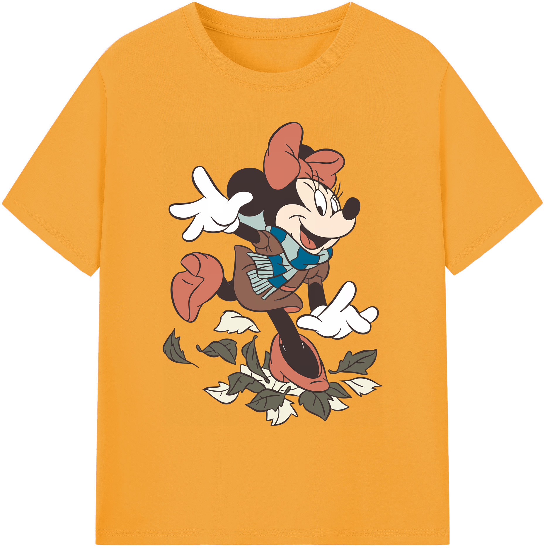 ミッキーマウス Mickey Mouse 綿100％ メンズ半袖Tシャツ｜肌触りやわらか＆通気性