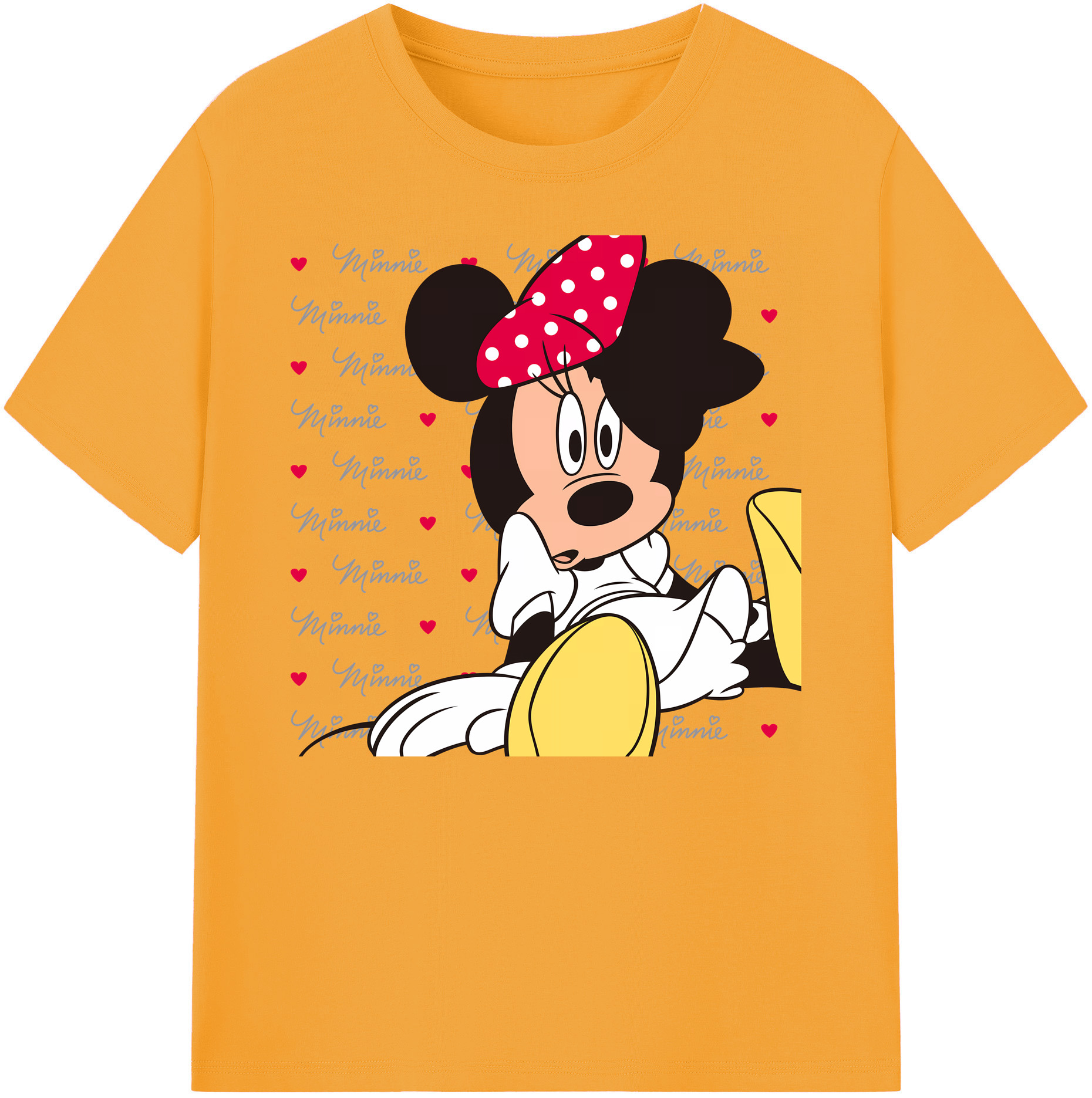 ミッキーマウス Mickey Mouse 綿100％ メンズ半袖Tシャツ｜肌触りやわらか＆通気性