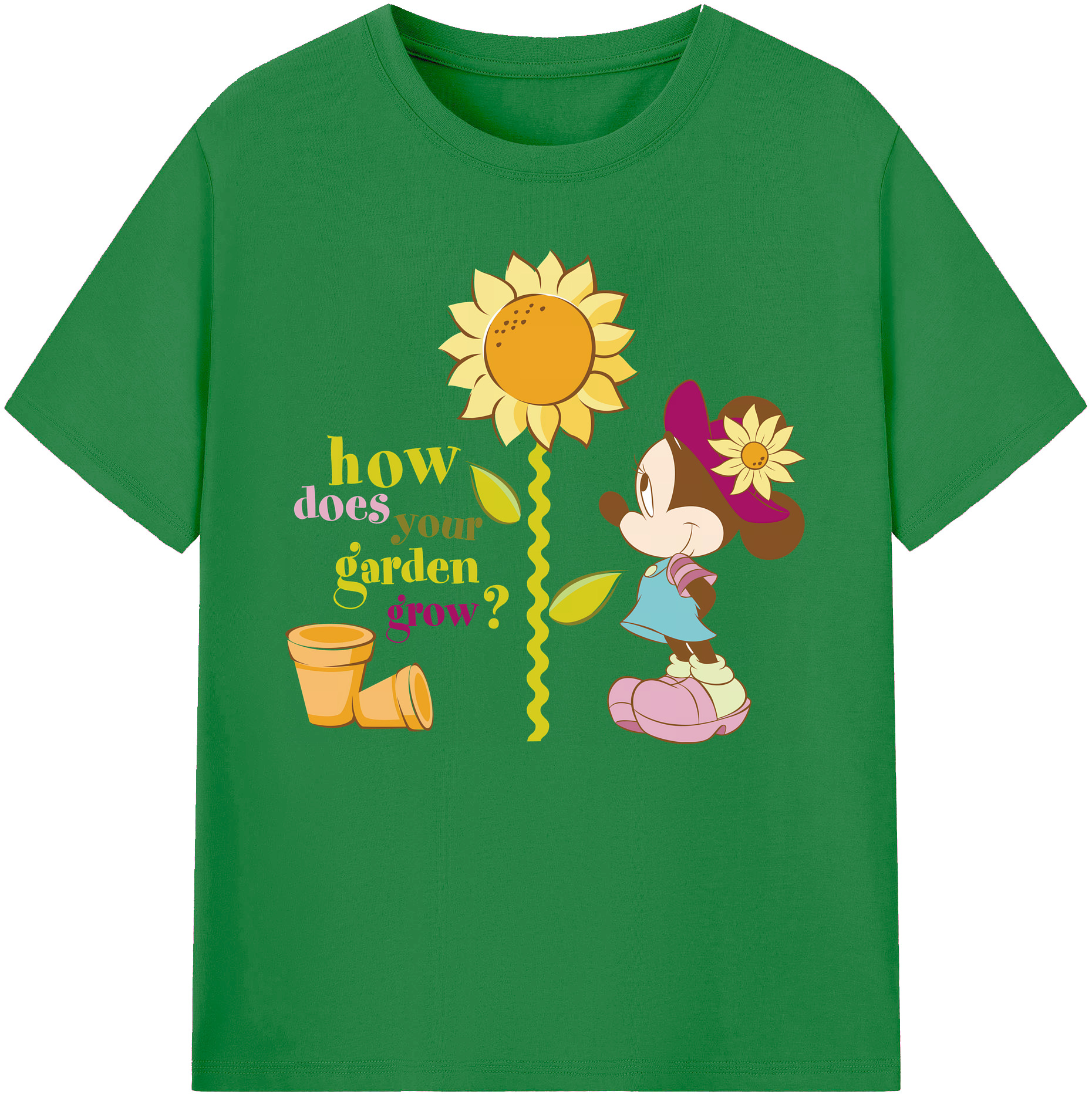 ミッキーマウス Mickey Mouse 綿100％ メンズ半袖Tシャツ｜肌触りやわらか＆通気性