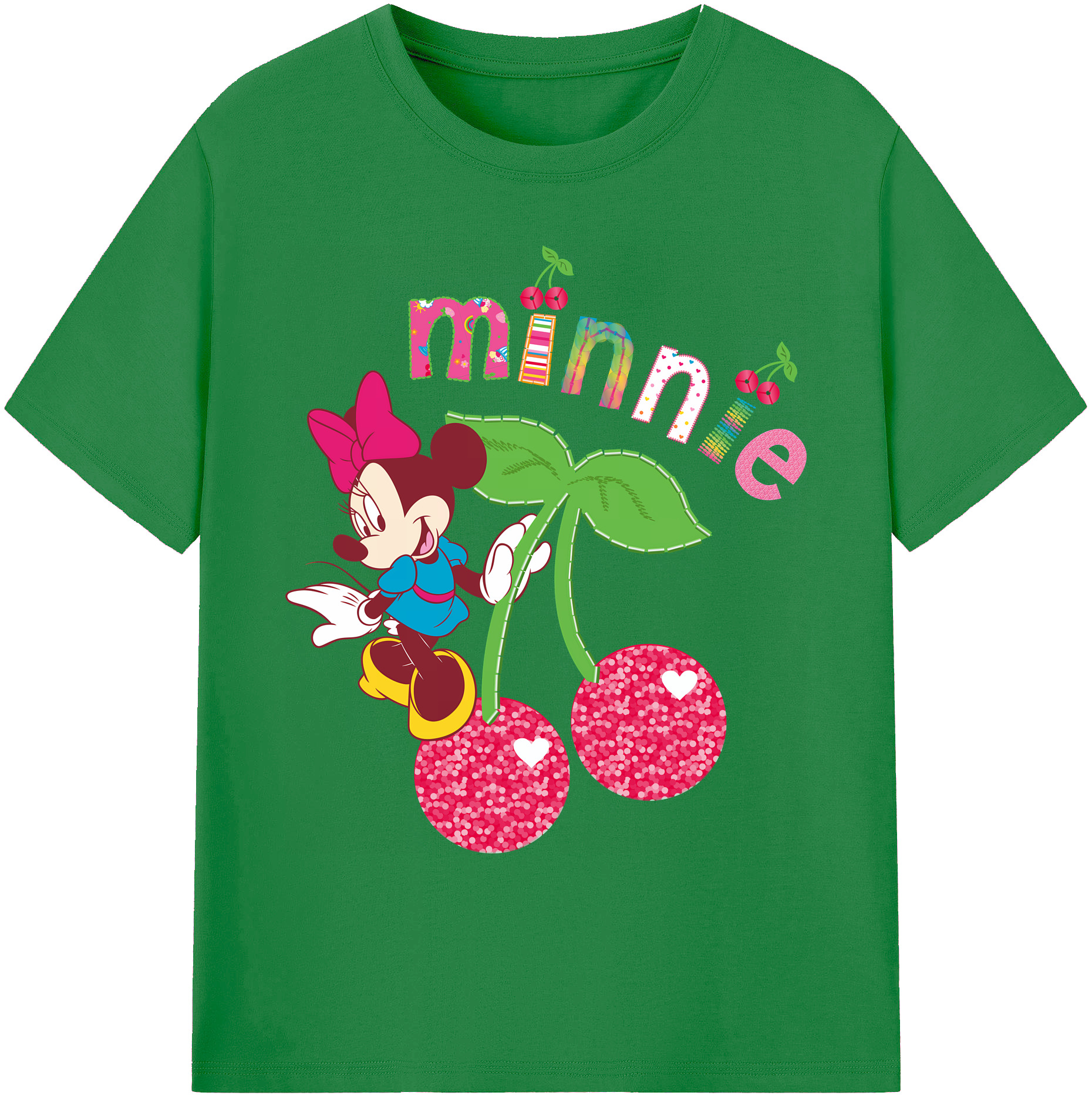 ミッキーマウス Mickey Mouse 綿100％ メンズ半袖Tシャツ｜肌触りやわらか＆通気性
