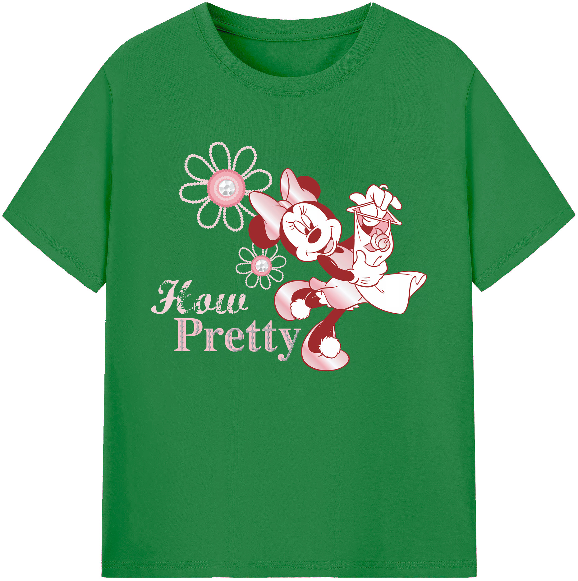 ミッキーマウス Mickey Mouse 綿100％ メンズ半袖Tシャツ｜肌触りやわらか＆通気性